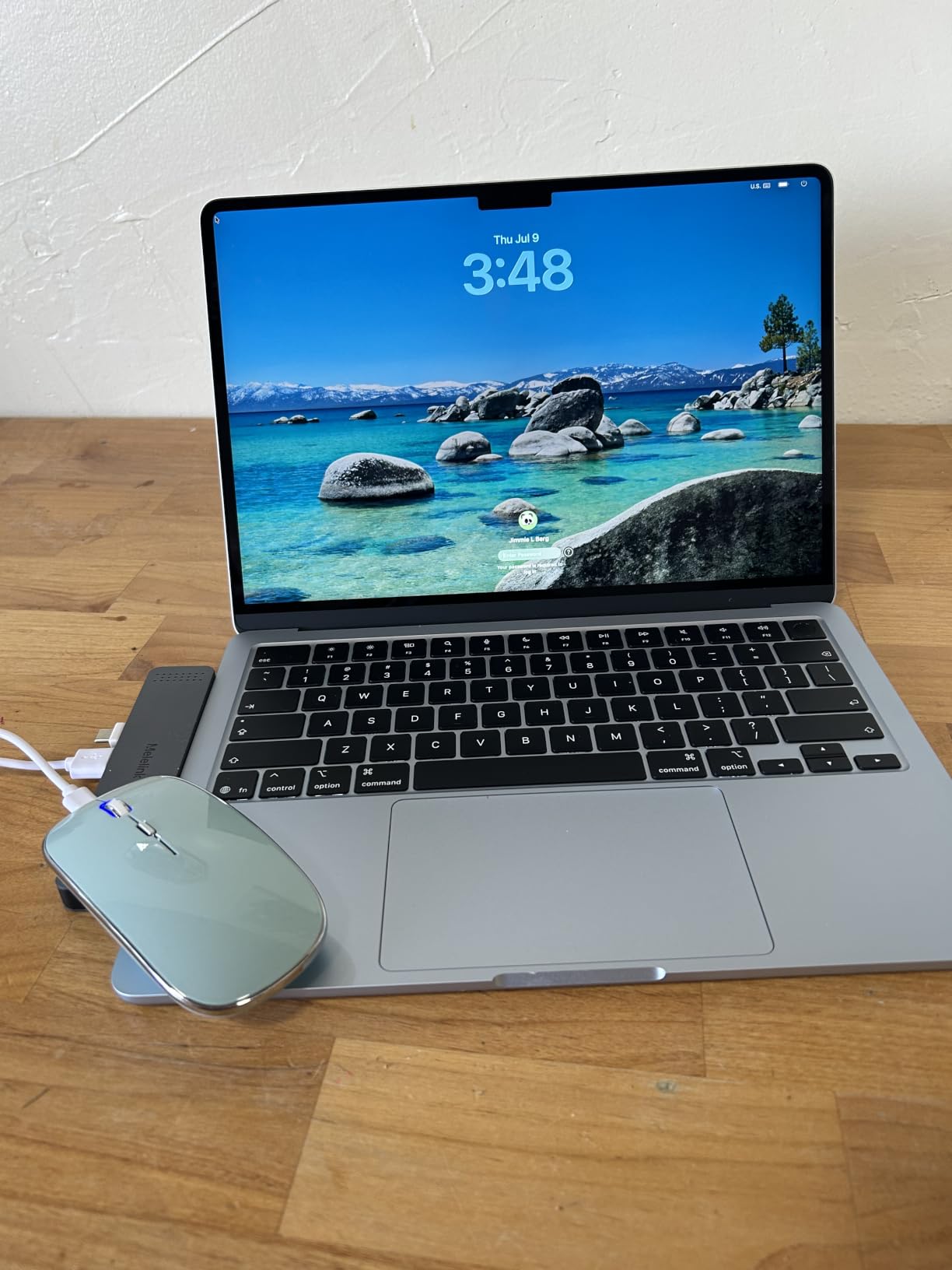 Apple 2026 MacBook Air 13-inch Laptop with M5 chip: Built for AI, 13.6-inch Liquid Retina Display, 16GB Unified Memory, 512GB SSD, 12MP Center Stage Camera, Touch ID, Wi-Fi 7; Midnight customer photo 1