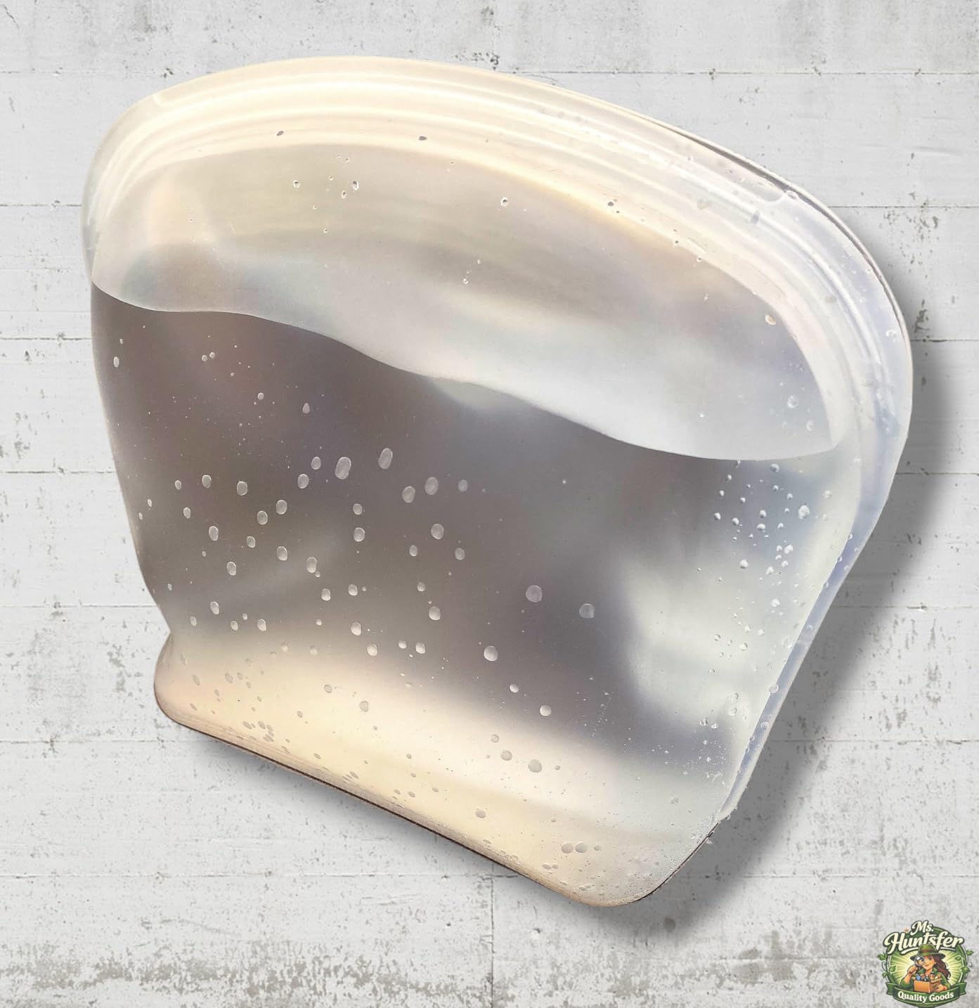 Reusable Silicone Food Storage Bag Extra Large 124oz Freezer Containers | Stand Up Sandwich Bags Leakproof for Oven, Microwave, Sous Vide for Meal Prep BBQ Camping Picnic Organization - 0.92 Gallons customer photo 1
