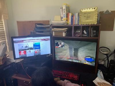 Z-Edge 49 inch Ultrawide Curved Computer Monitor, DQHD 5120x1440, 165Hz customer photo 2