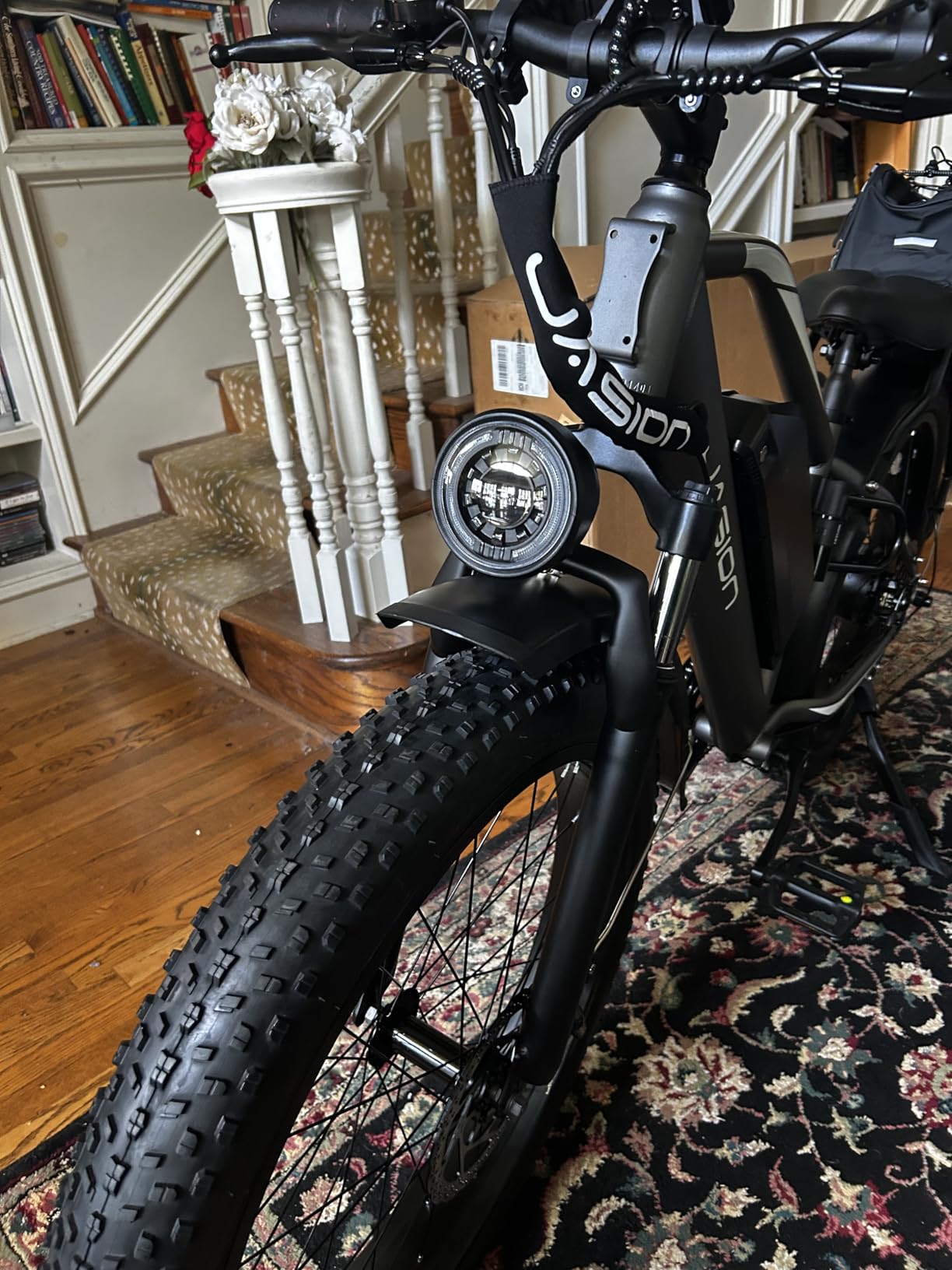 Jasion EB5 MAX Electric Bike for Adults 2000W Peak Motor, 48V 15Ah Battery customer photo 1
