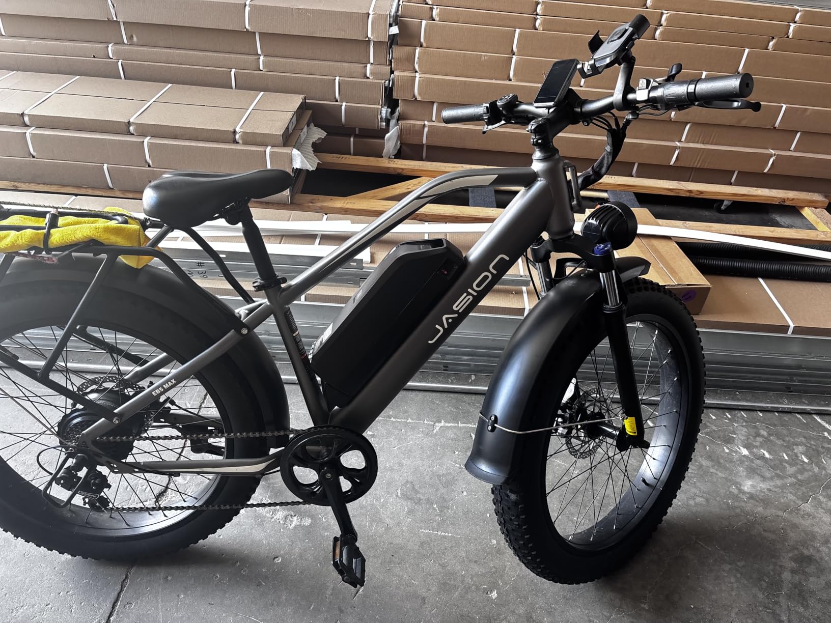 Jasion EB5 MAX Electric Bike for Adults 2000W Peak Motor, 48V 15Ah Battery customer photo 2