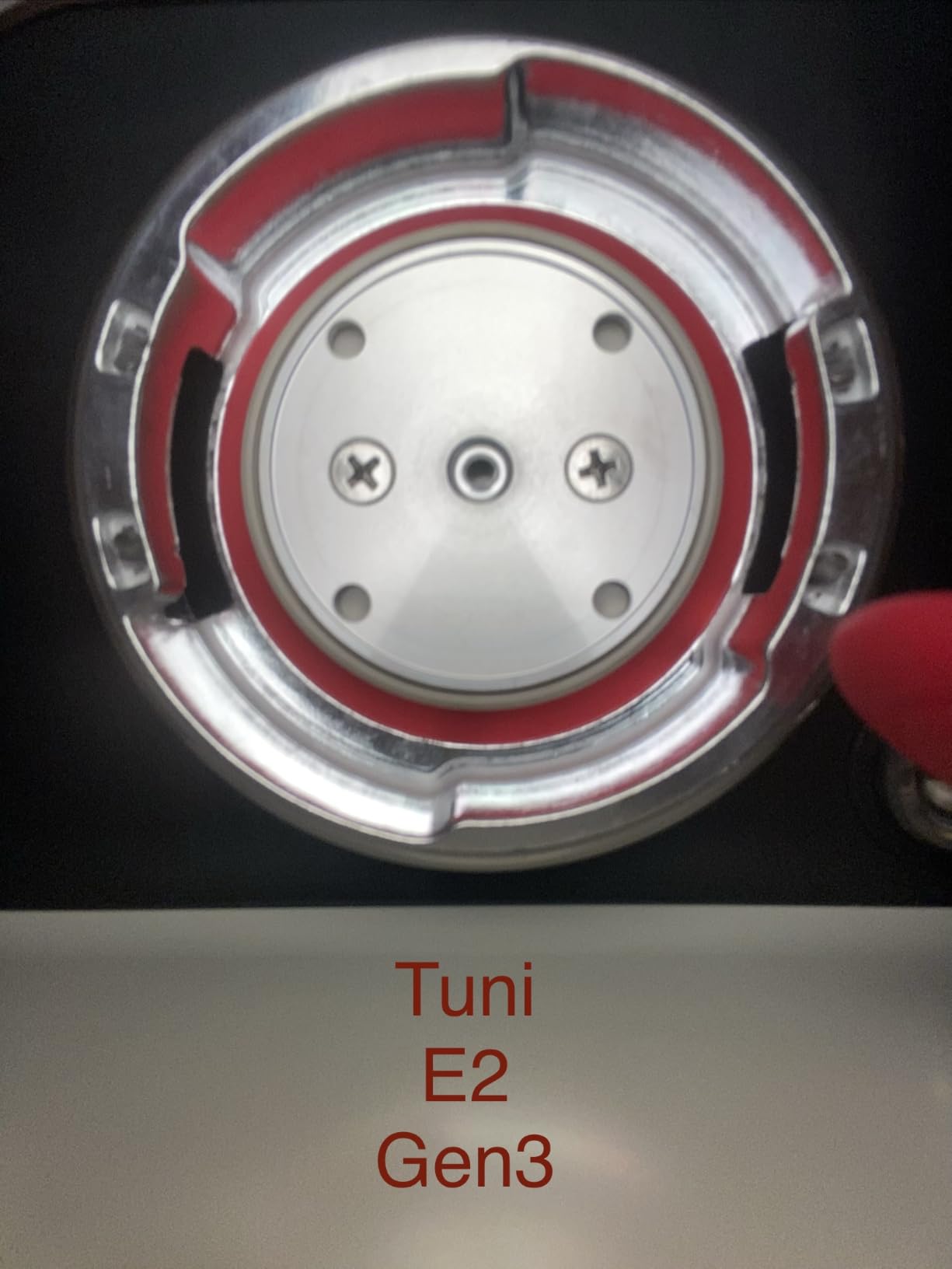 Tuni E2 Gen3 Dual Boiler Espresso Machine with Super+ Steam Power, Ivory customer photo 2