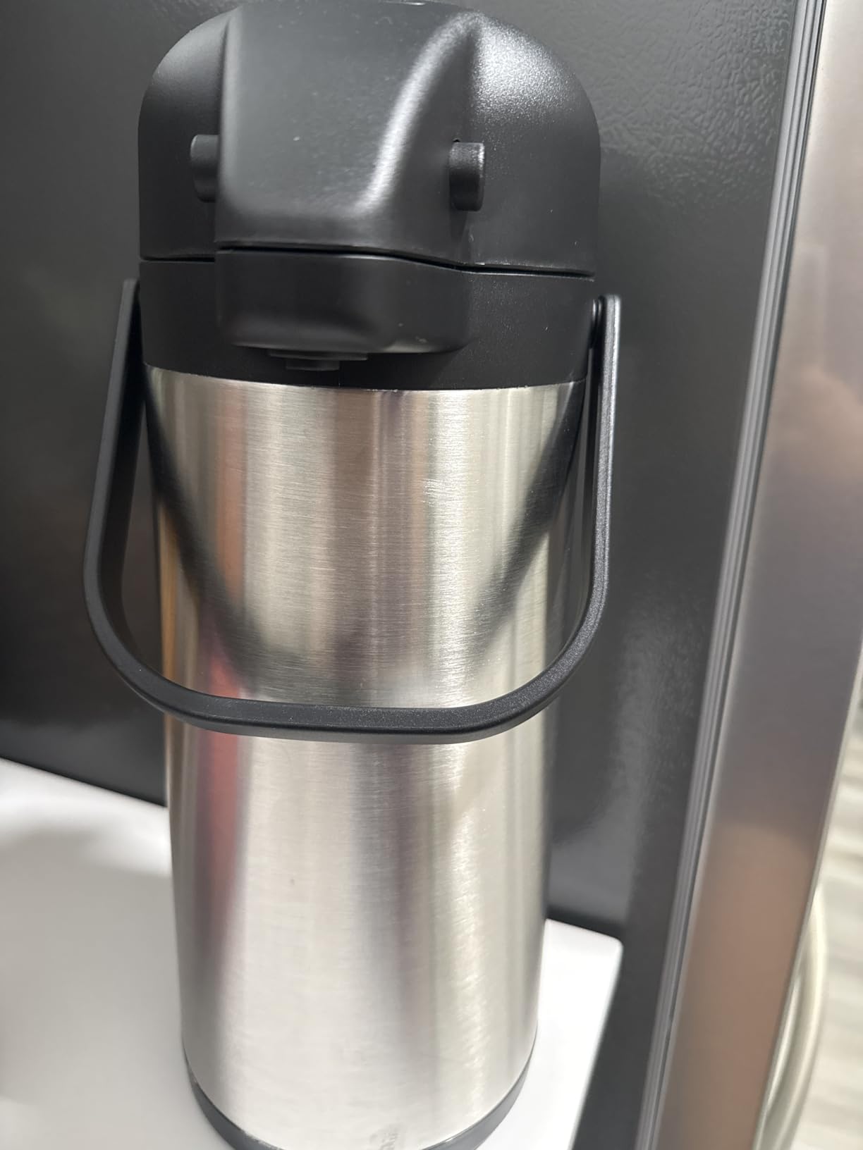 Thermal Coffee Carafe for Keeping Hot - 68OZ Insulated Camping Coffee Pot customer photo 1