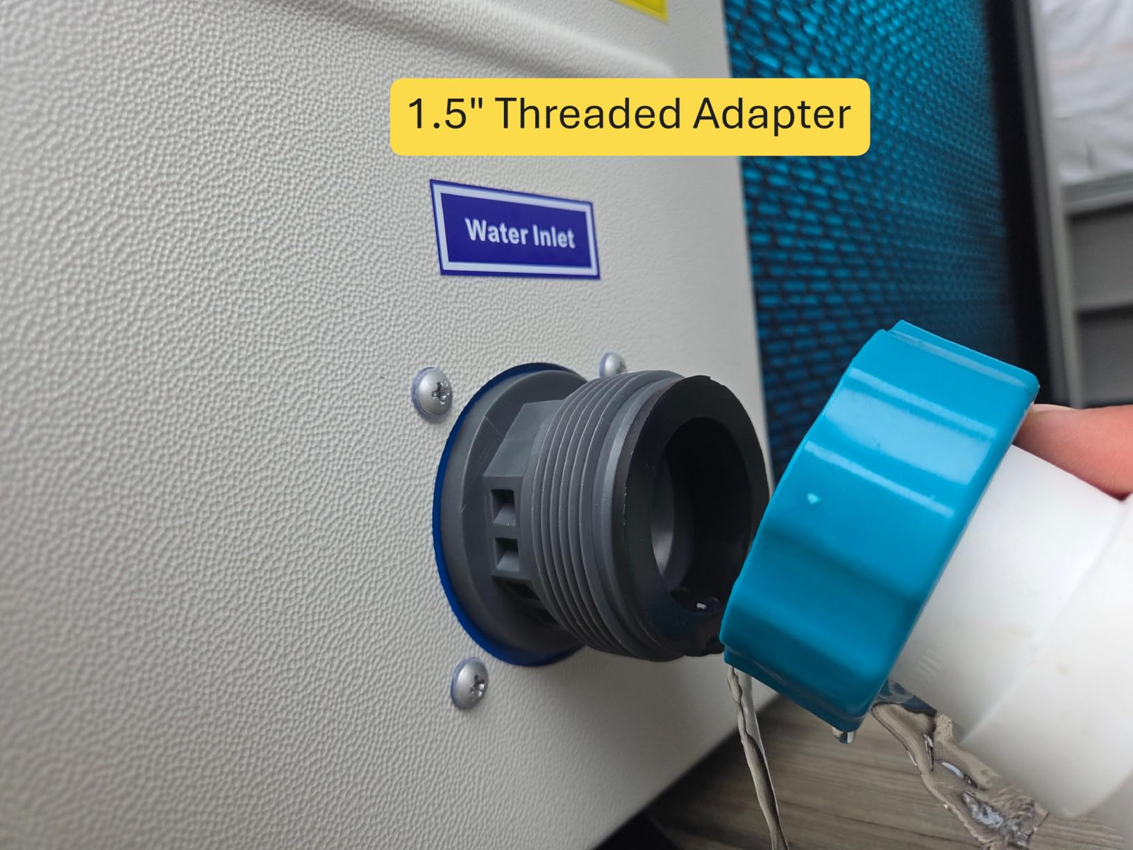 Swimming Pool Heater for Above Ground and Inground Pool 12'*14'*48