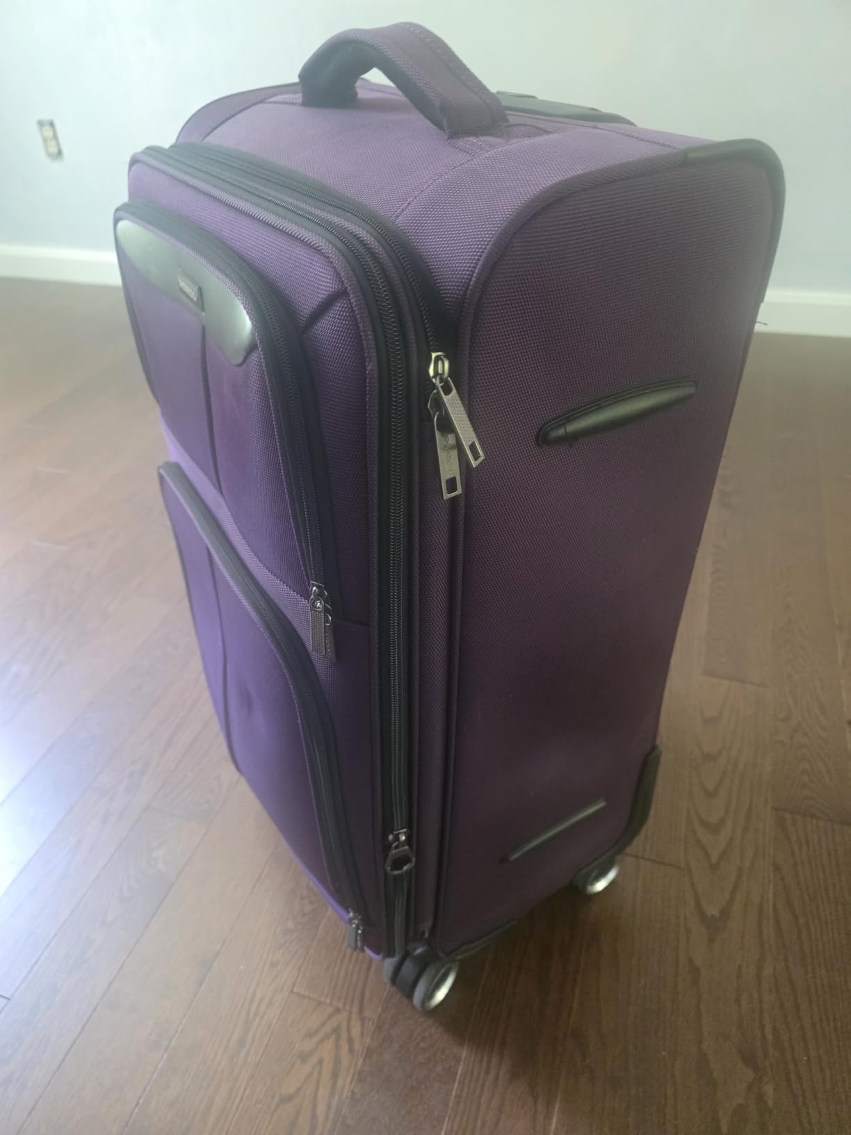 SHOWKOO Luggage Sets 3 Piece Softside Expandable Durable Suitcase Sets customer photo 2
