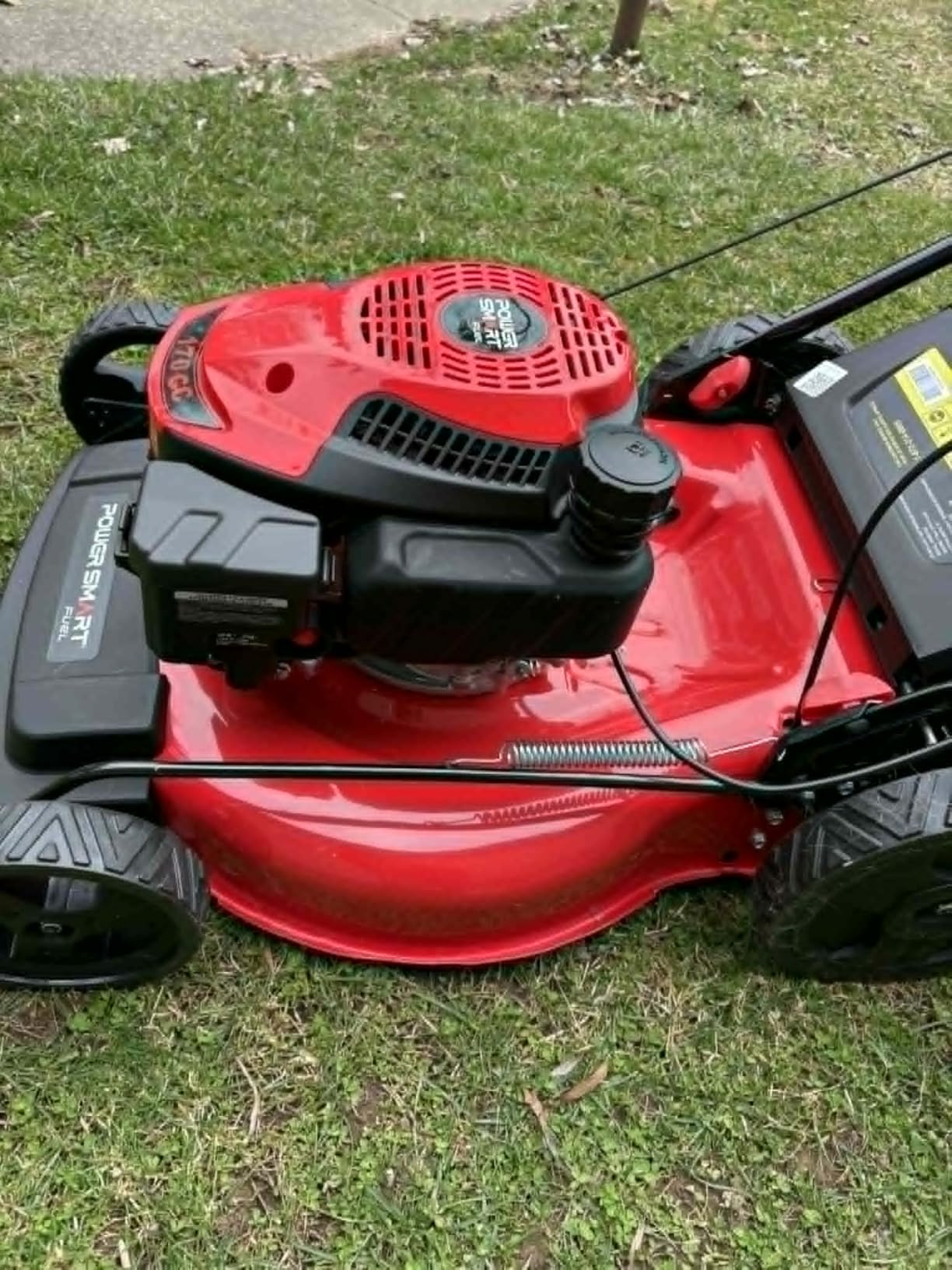 PowerSmart 22-Inch Self Propelled Gas Lawn Mower, 170cc 4-Cycle OHV Engine, 3-in-1 Mulch/Bag/Rear Discharge, 6 Cutting Heights customer photo 1