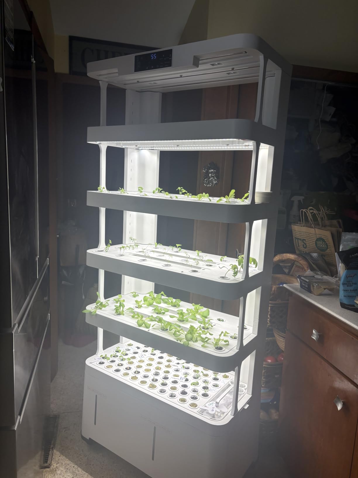 Large Hydroponics Growing System, 148-Pod Vertical Hydroponic Tower Garden customer photo 2
