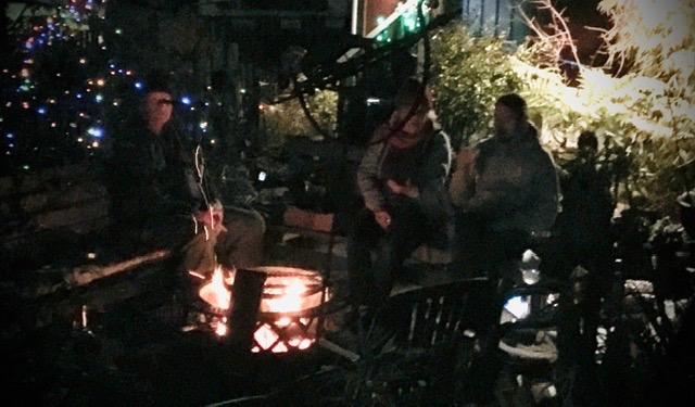 Outdoor Fire Pits for Outside Wood Burning Fire Pit with Cooking Grill customer photo 2