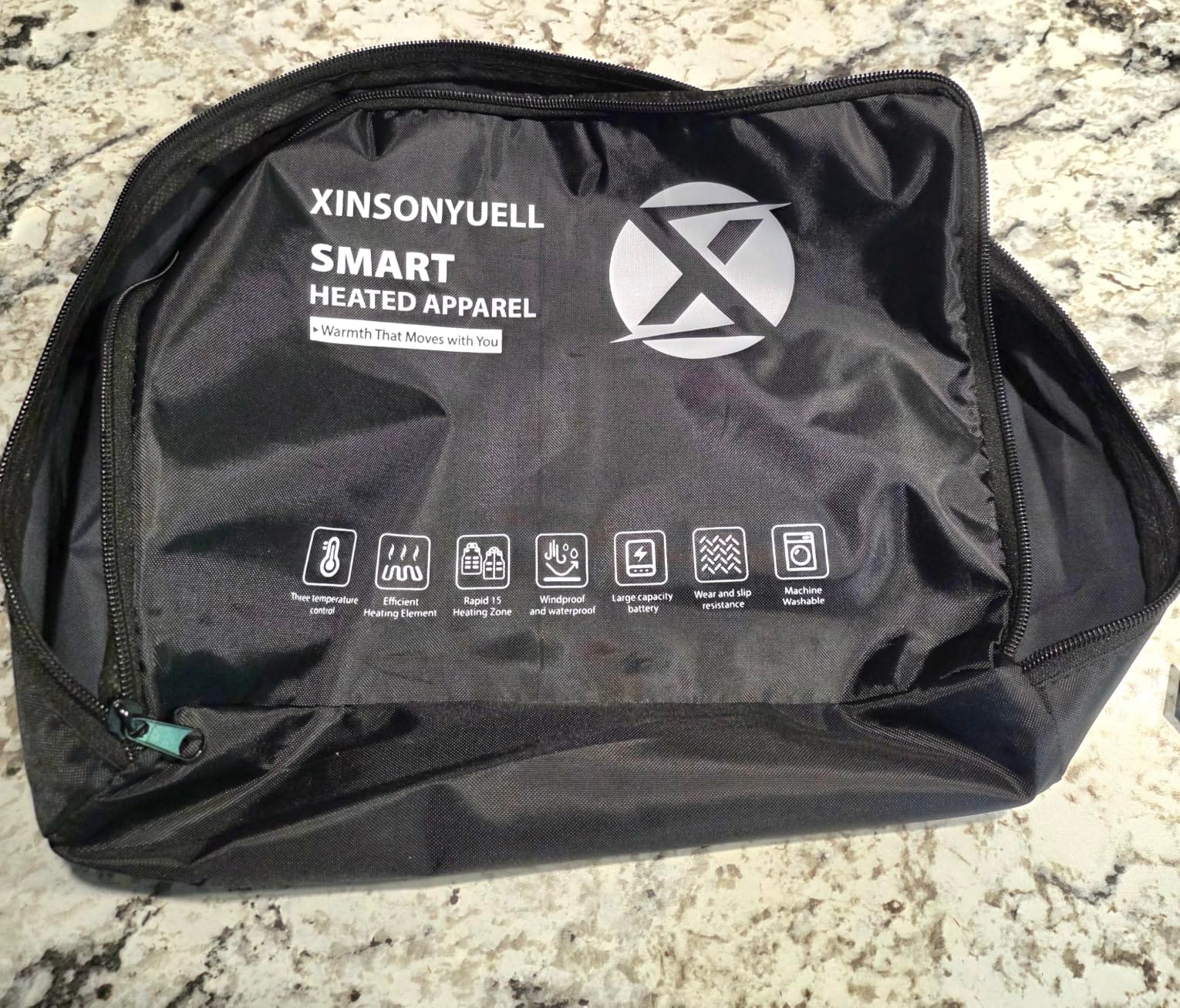 Men's Heated Jacket with Battery Included, Water-Repellent Heated Coat customer photo 2