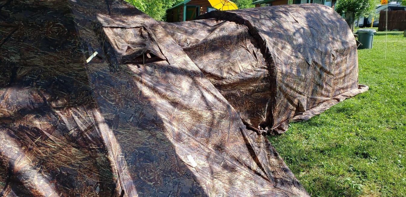RBM Outdoors Double-Layer Hot Tent with Stove Jack, 4 Season Shelter customer photo 1