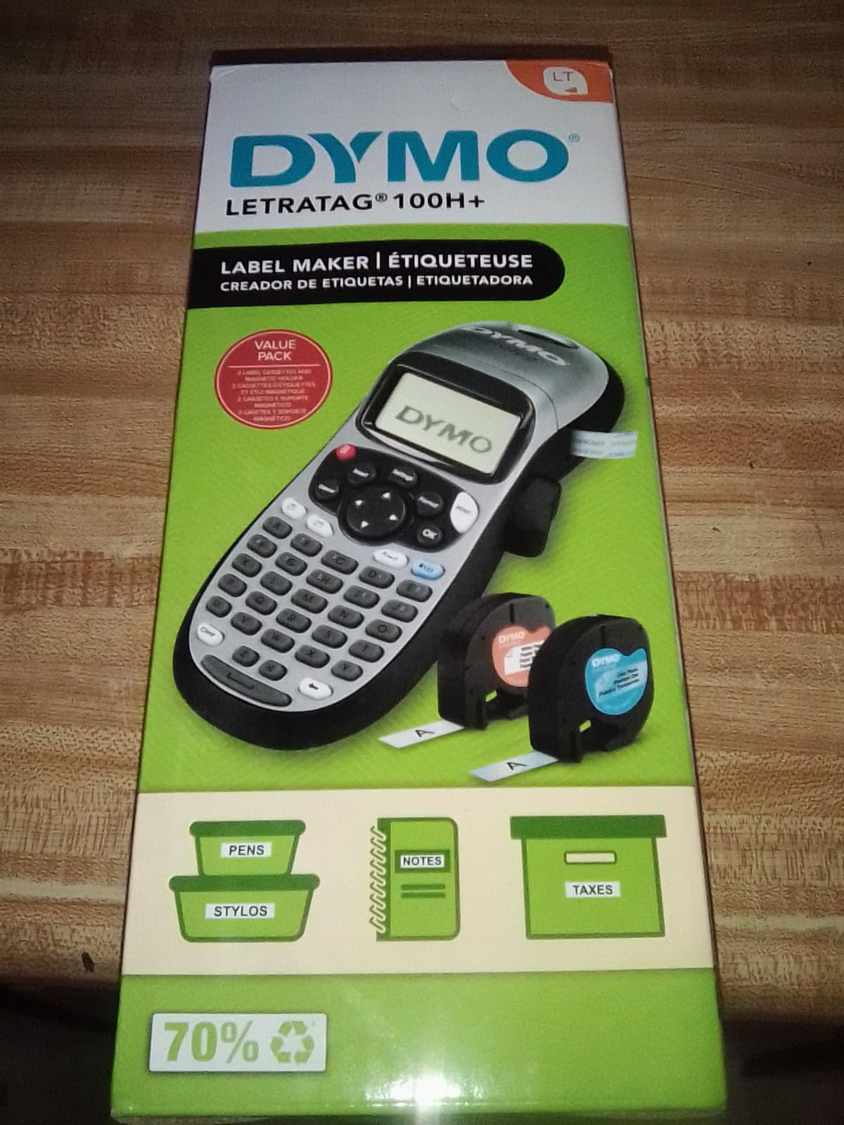DYMO LetraTag 100H Plus Handheld Label Maker - for Office or Home Organization customer photo 1