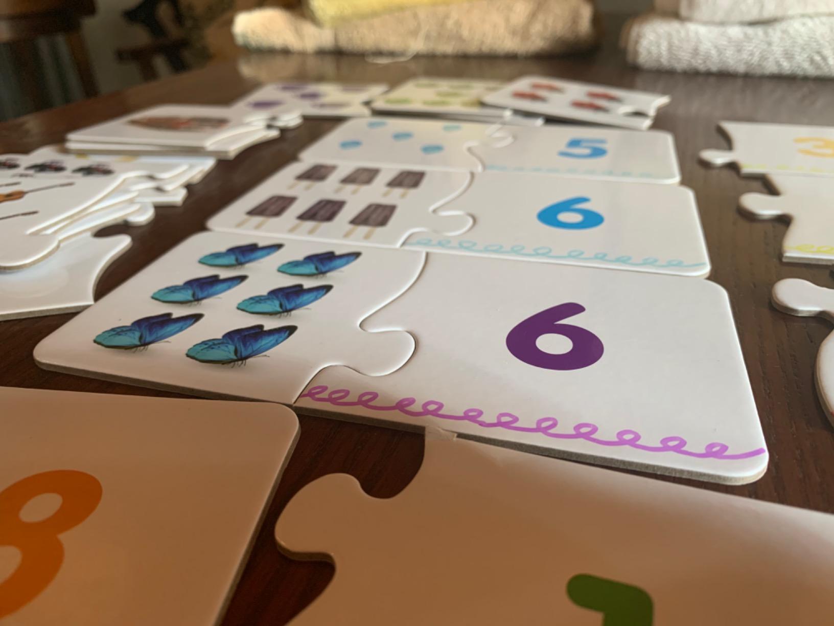 The Learning Journey: Match It! - Counting - 30 Piece Self-Correcting Number & Learn to Count Puzzle - Preschool Learning Toys - Award Winning Toys customer photo 2