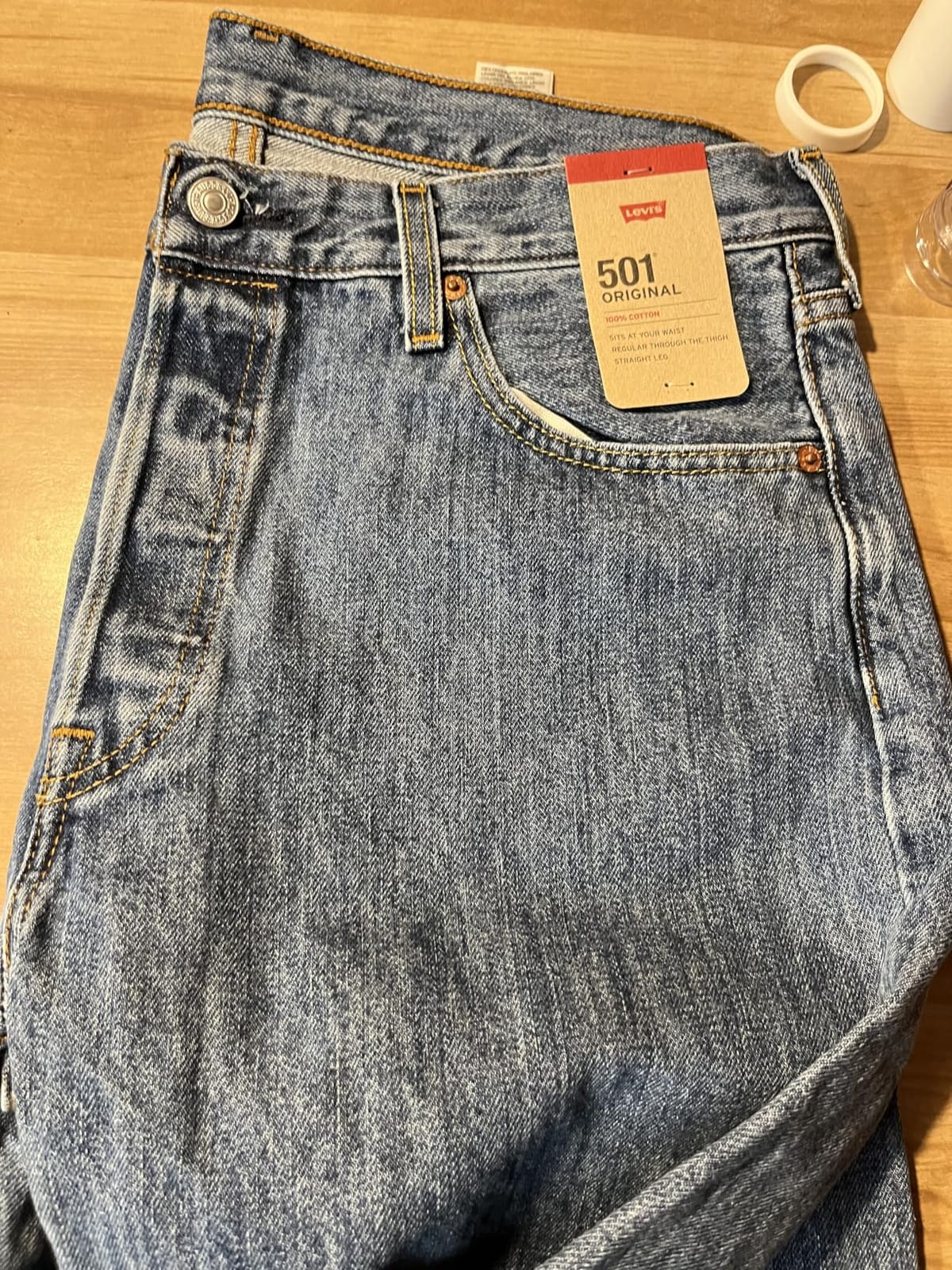 Levi's Men's 501 Original Fit Jeans customer photo 2