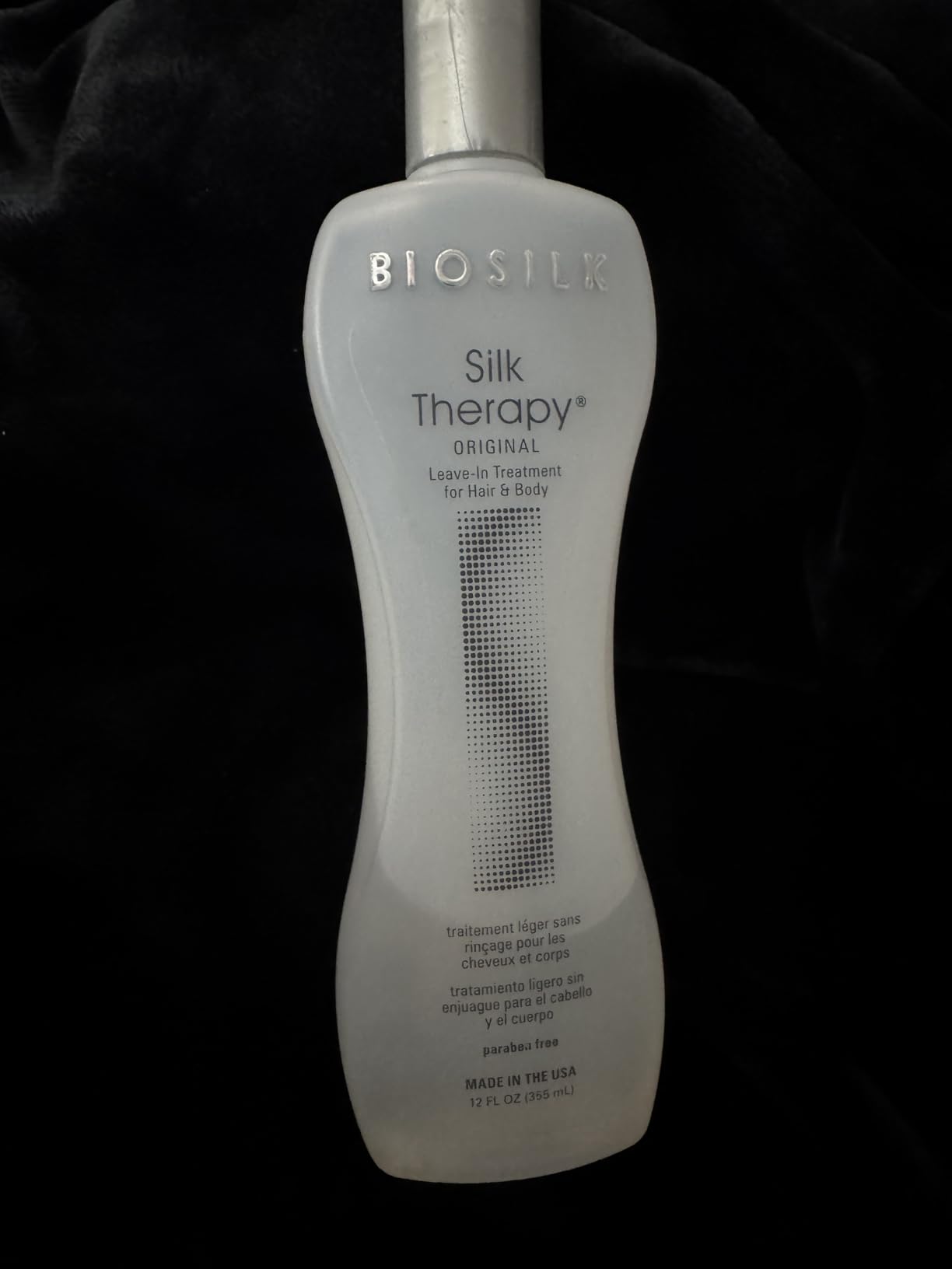 BioSilk Silk Therapy Original, Leave-In Hair Treatment, 12 Oz customer photo 2
