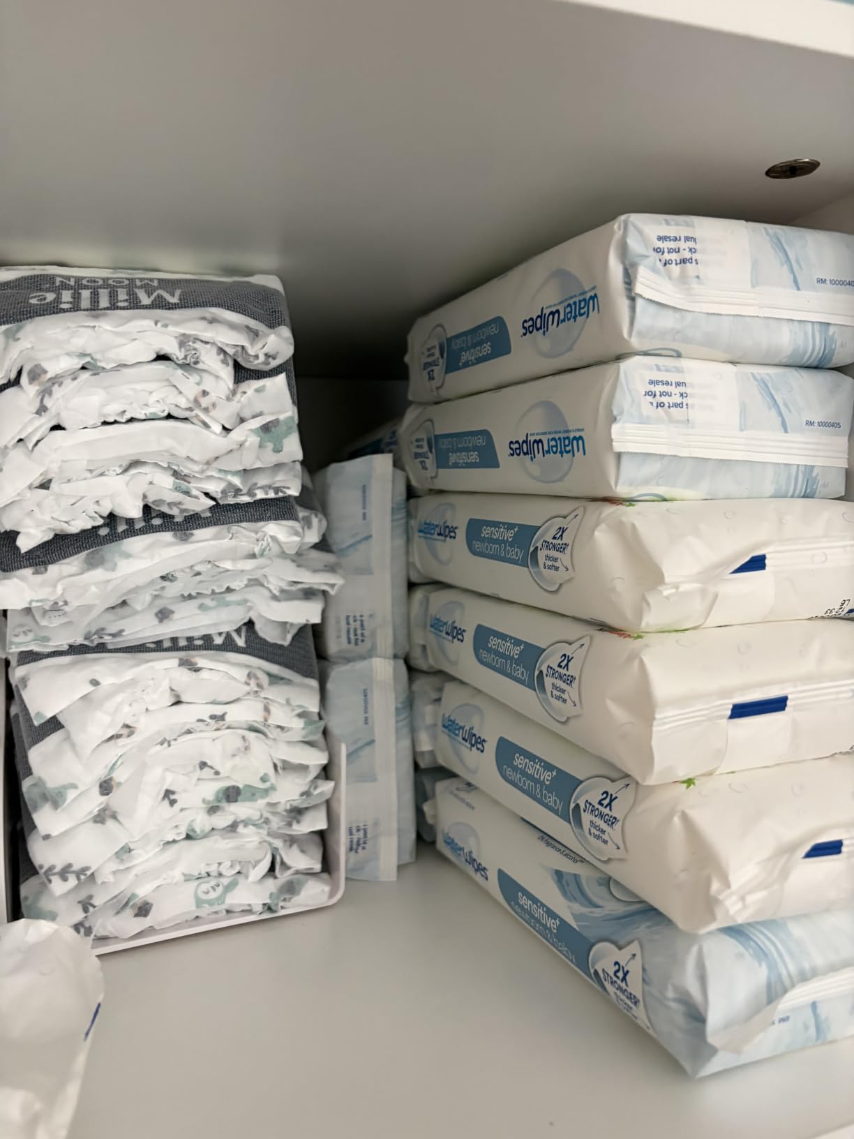 WaterWipes Sensitive+ Newborn & Baby Wipes, 3-In-1 Cleans, Cares, Protects, 99.9% Water, Unscented & Hypoallergenic, 720 Count (12 Packs) customer photo 2