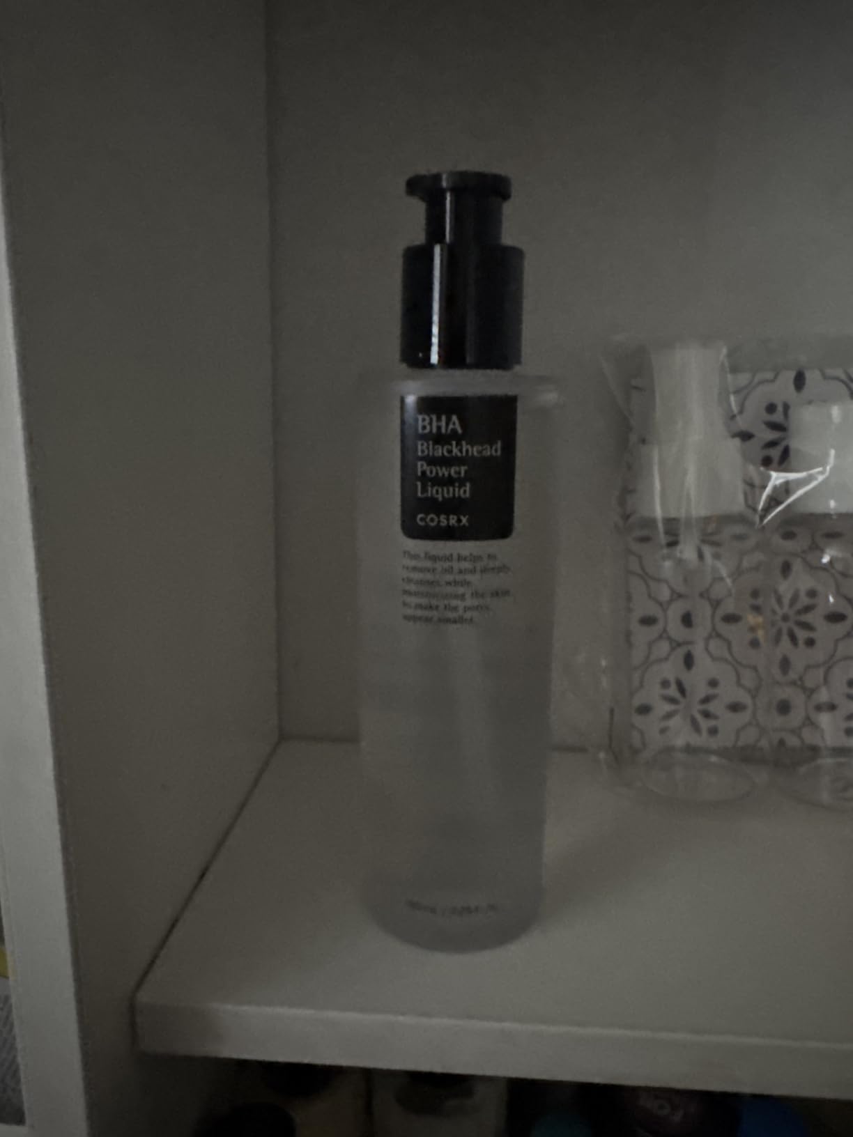 COSRX Niacinamide 2% + BHA 4% Blackhead Exfoliant Korean Toner, 3.38fl.oz customer photo 1