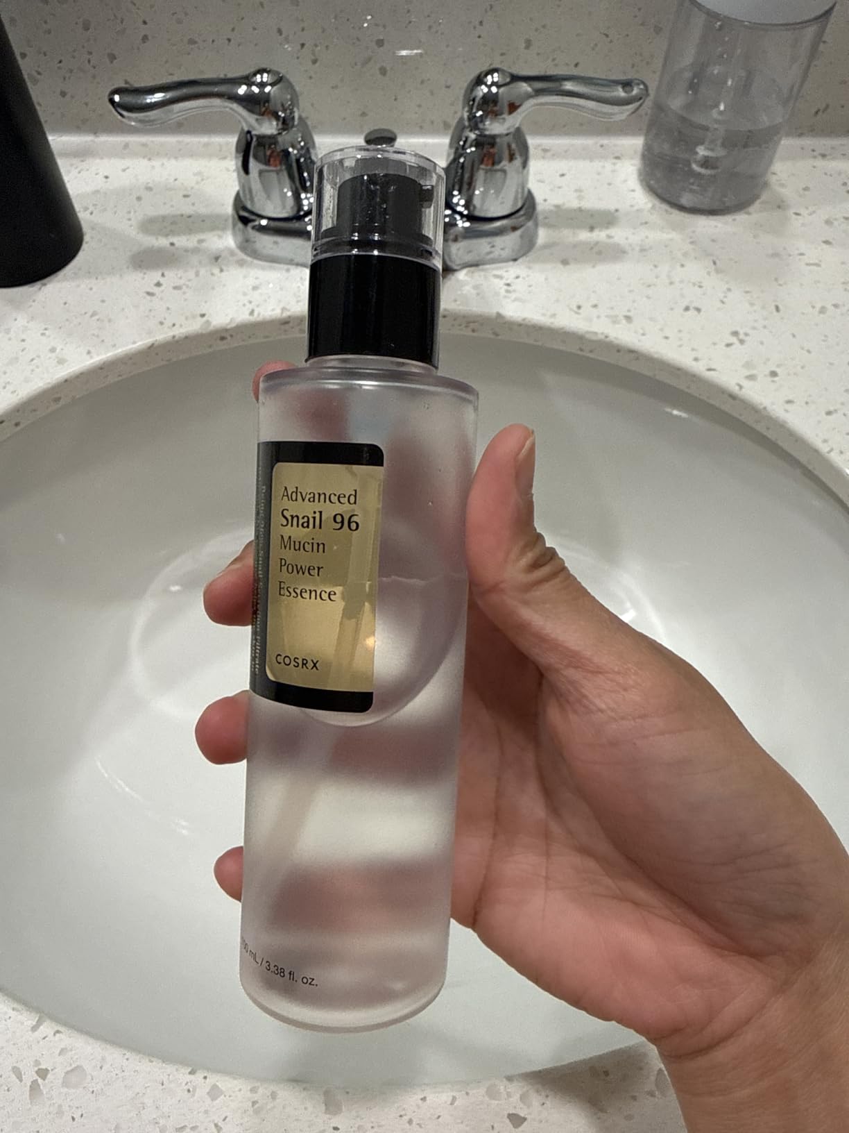 COSRX Snail Mucin 96% Repairing Serum for Sooothing & Hydrating 3.38 oz. customer photo 1