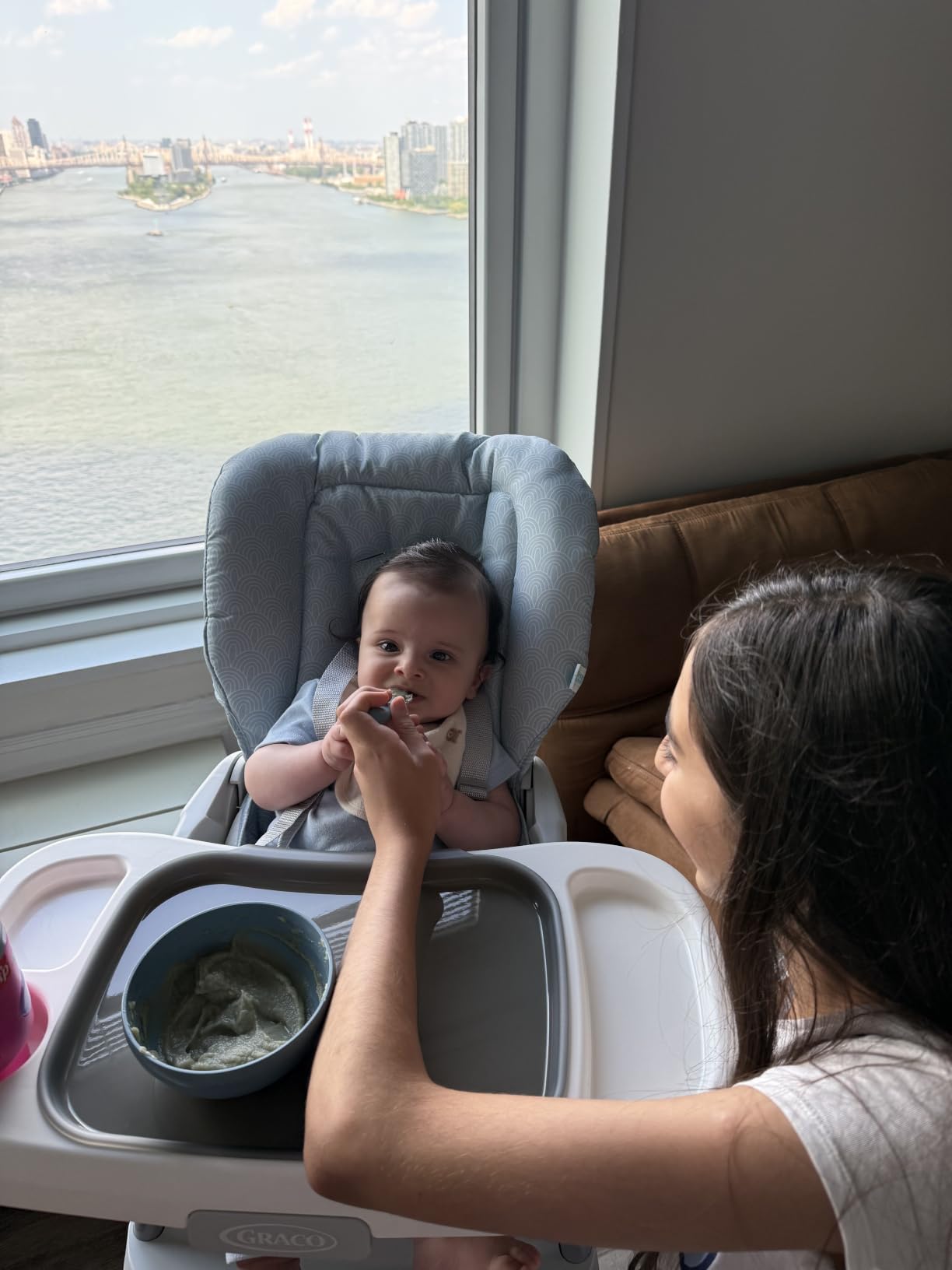 Graco Slim Snacker Highchair, Whisk customer photo 1