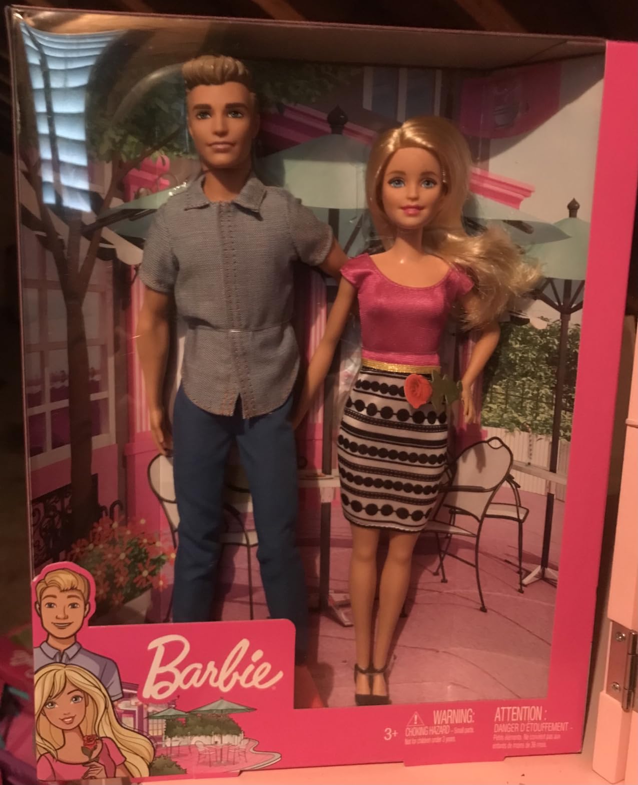 Barbie Dolls, Barbie and Ken Doll 2-Pack Featuring Blonde Hair and Bright Colorful Clothes, Kids Toys and Gifts (Amazon Exclusive) customer photo 2