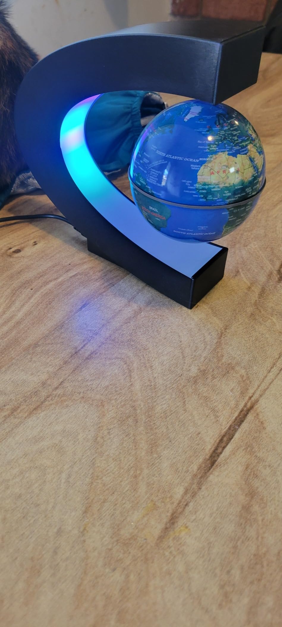 Magnetic Levitating Globe with LED Light | Cool Tech Gift for Men Father customer photo 1