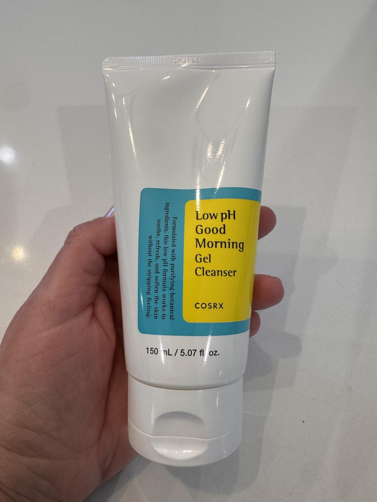 COSRX Low pH Good Morning Gel Face Cleanser, Gentle Face Wash, 5.07 fl oz customer photo 2