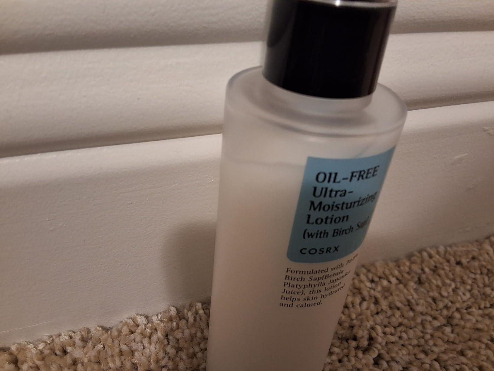 COSRX Oil Free Lotion with Birch Sap, Acne Facial Moisturizer, 3.38 fl oz customer photo 2