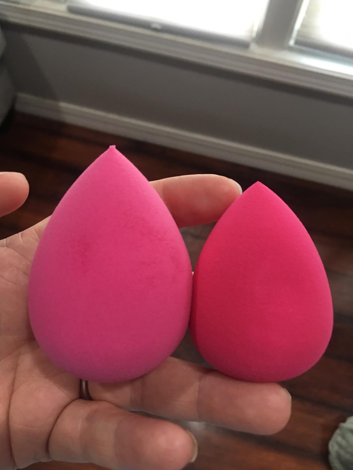 BEAKEY Makeup Sponge Set, 5 Pack Foundation Beauty Sponges & Soft Blenders customer photo 2