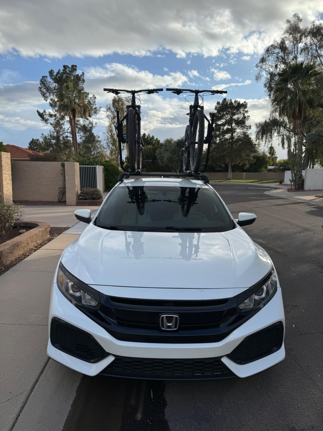 Rhino Rack Bike Roof Rack for Most Bikes, Secure Ratcheting Arm, Three Locking Systems, Ergonomic Handle, Universal Mounting for All Vehicles, Fits Most Bikes (RBC050) customer photo 2