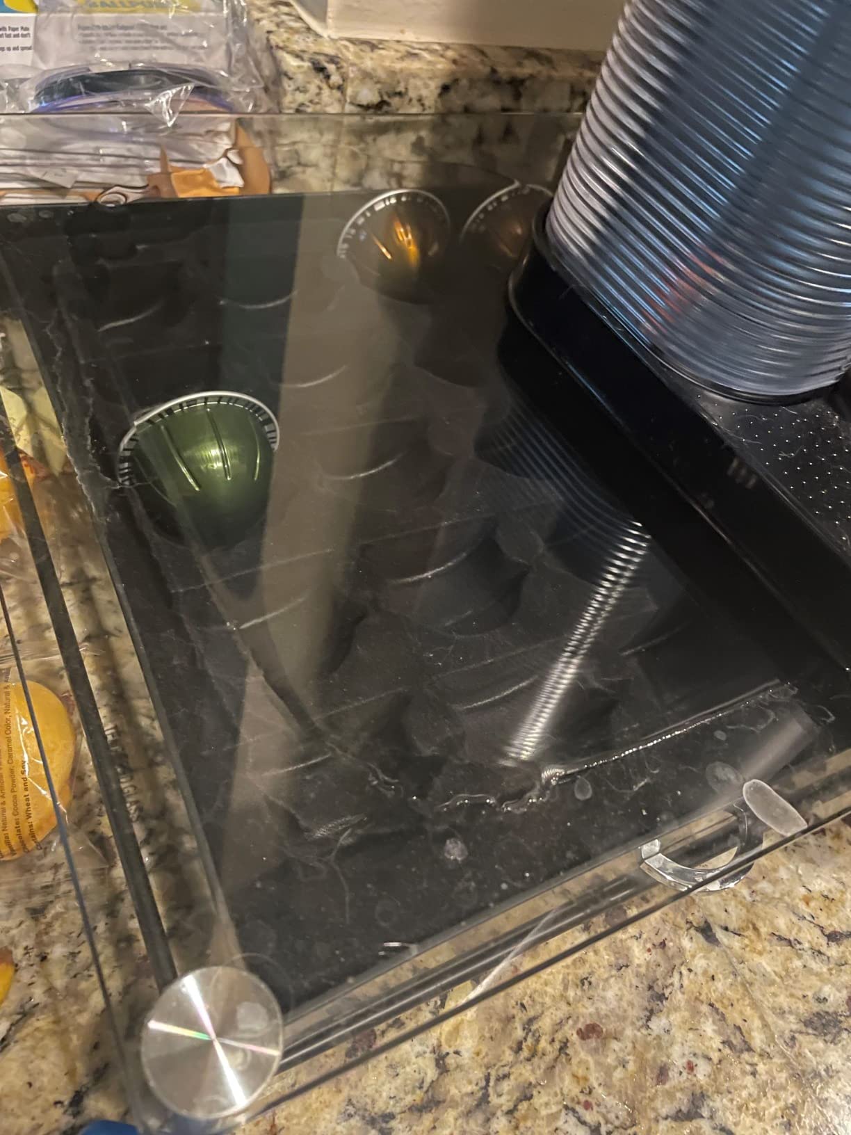 Nespresso Vertuo Coffee and Espresso Maker by Breville, Chrome with Aeroccino Milk Frother customer photo 2