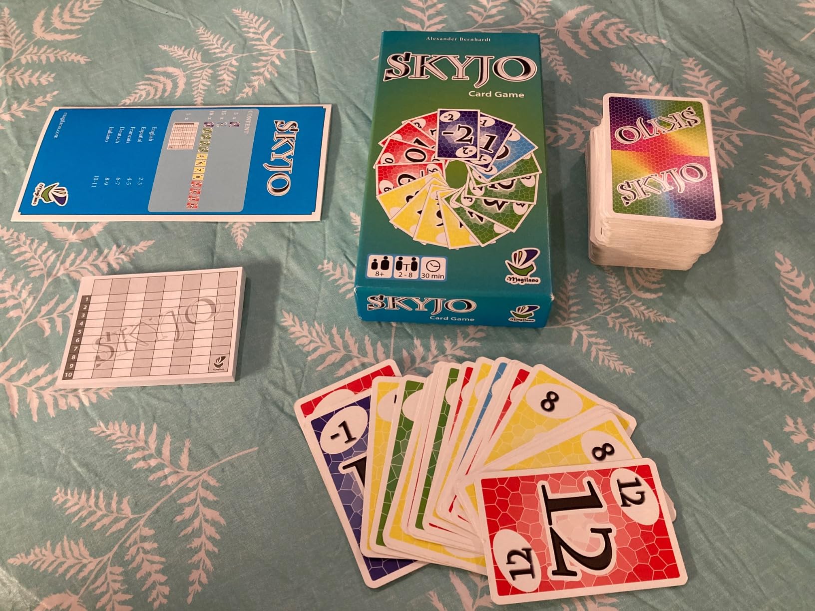 magilano SKYJO, Fun Card Game for Young and Least Young, Fun Game Parties in The Circle of Friends and Family. customer photo 2