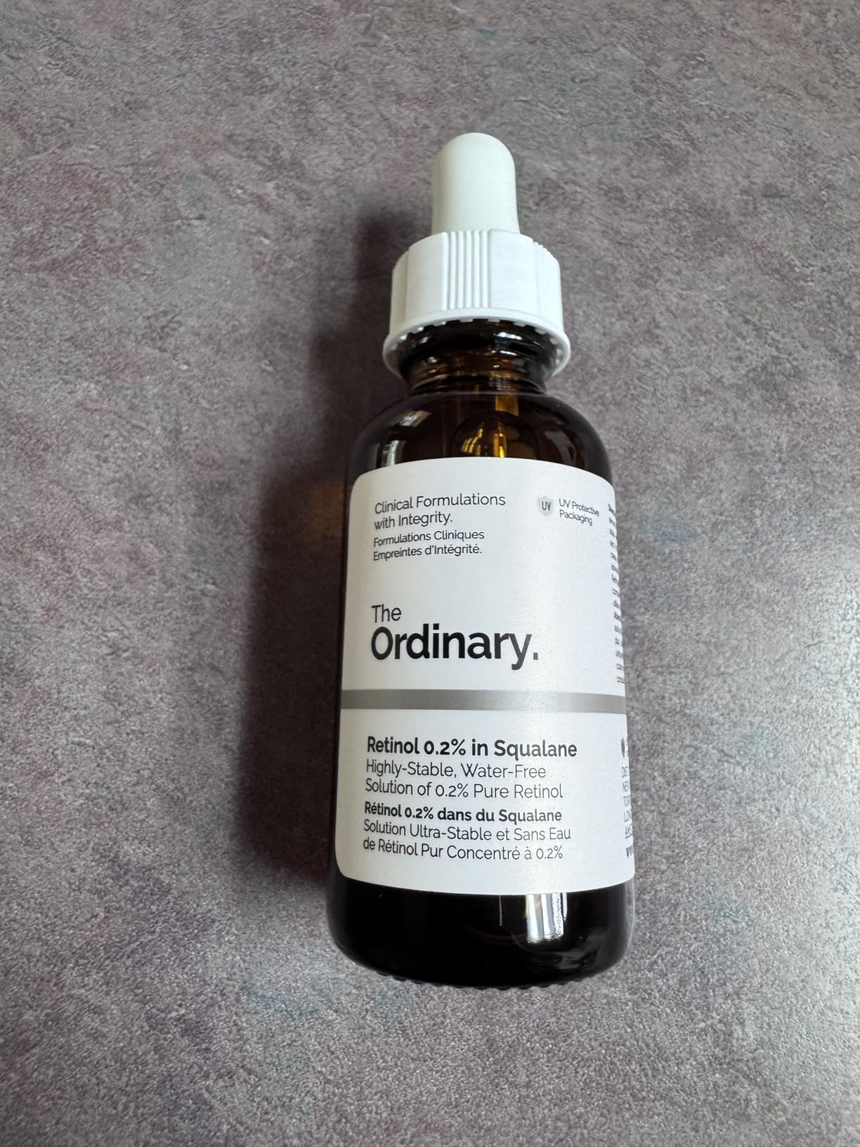 The Ordinary Retinol 0.2% in Squalane, Gentle Retinol Serum for the Face That Is Anti-Aging and Skin Smoothing, 1 Fl Oz customer photo 1