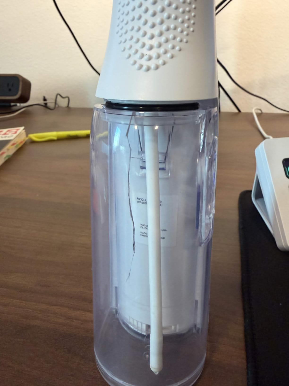 Waterpik Cordless Express Portable Water Flosser, 3 AA Batteries, White customer photo 2