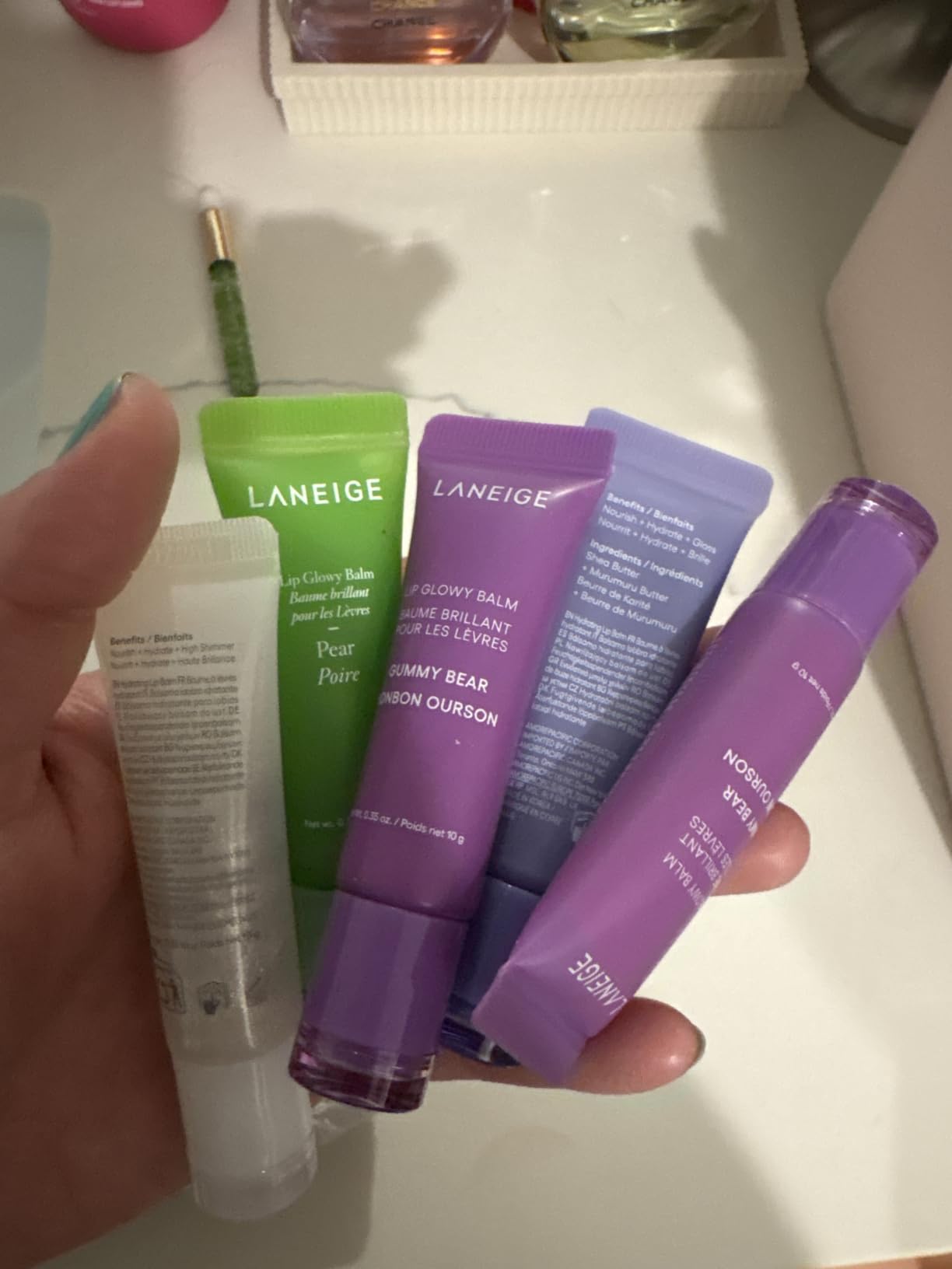 LANEIGE Lip Glowy Balm: Sheer Tinted Lip Moisturizer with Shea Butter, for Hydrating Shine & Soft Lips customer photo 2
