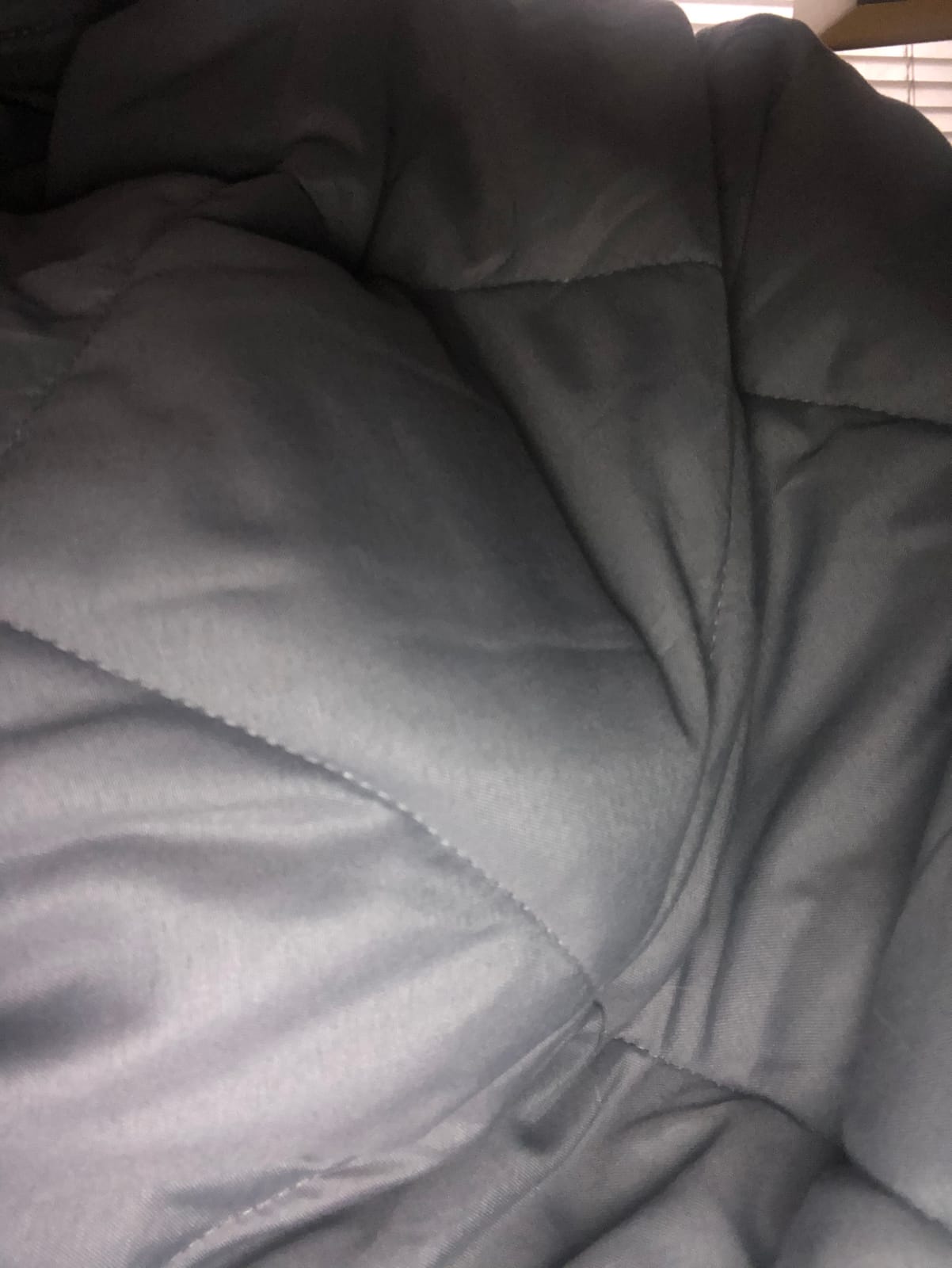 ZZZhen Weighted Blanket - High Breath - 60''80'' 20LBs - Quality Heavy Blankets - Sleeping for Adult, Durable Quilts Grey, 60''80'' 20LB customer photo 1