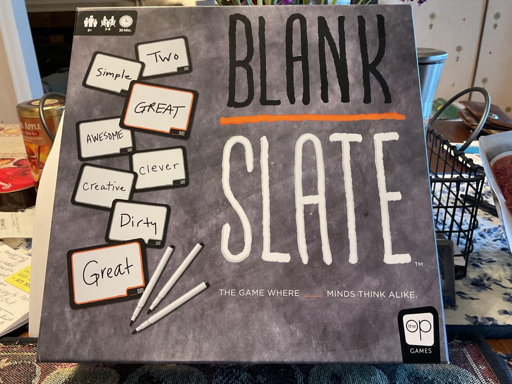 Blank Slate Board Game, A Party Game of Addicting Predictions customer photo 2