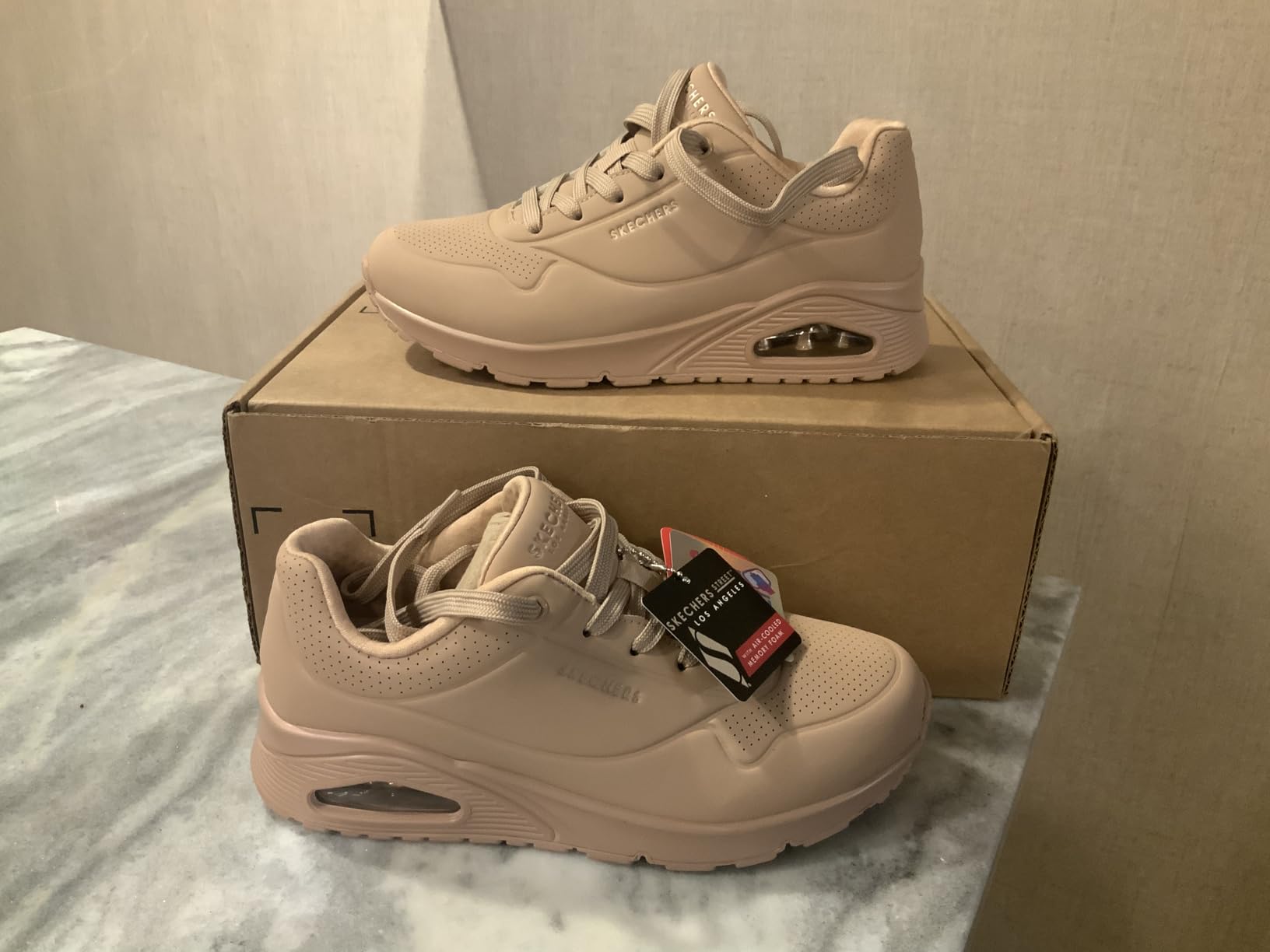 Skechers Women's UNO Stand on Air Sneaker customer photo 2