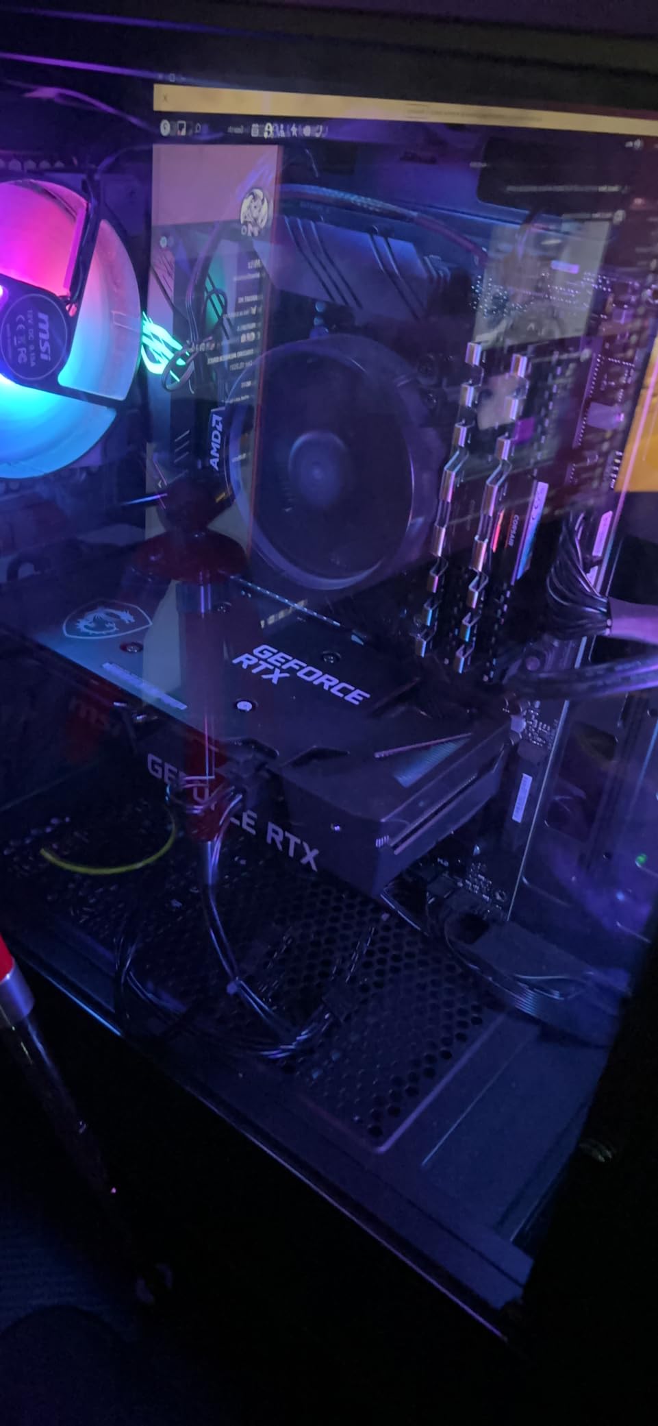 AMD Wraith Stealth Socket AM4 4-Pin Connector CPU Cooler with Aluminum Heatsink & 3.93-Inch Fan (Slim) customer photo 1