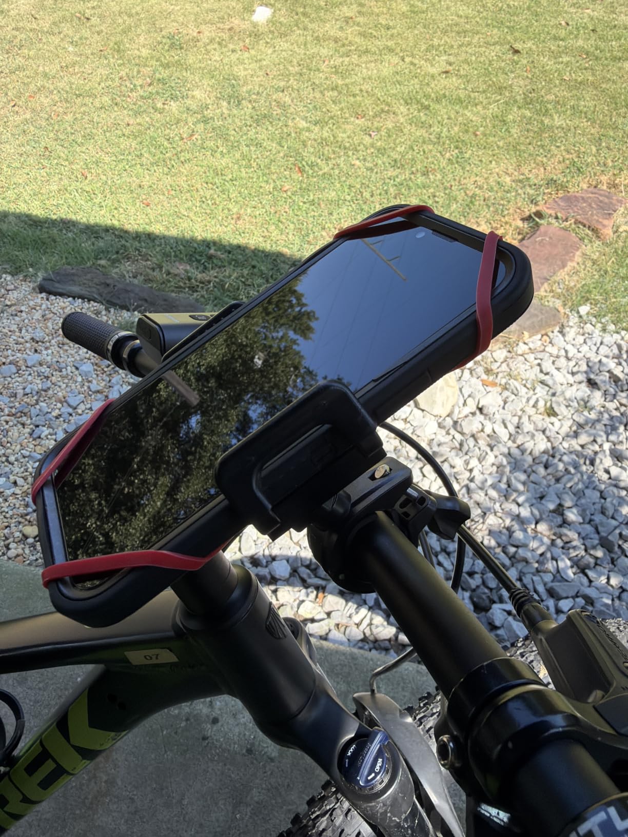 TruActive Premium Bike Phone Mount Holder | Universal Cell Phone Mount for 4