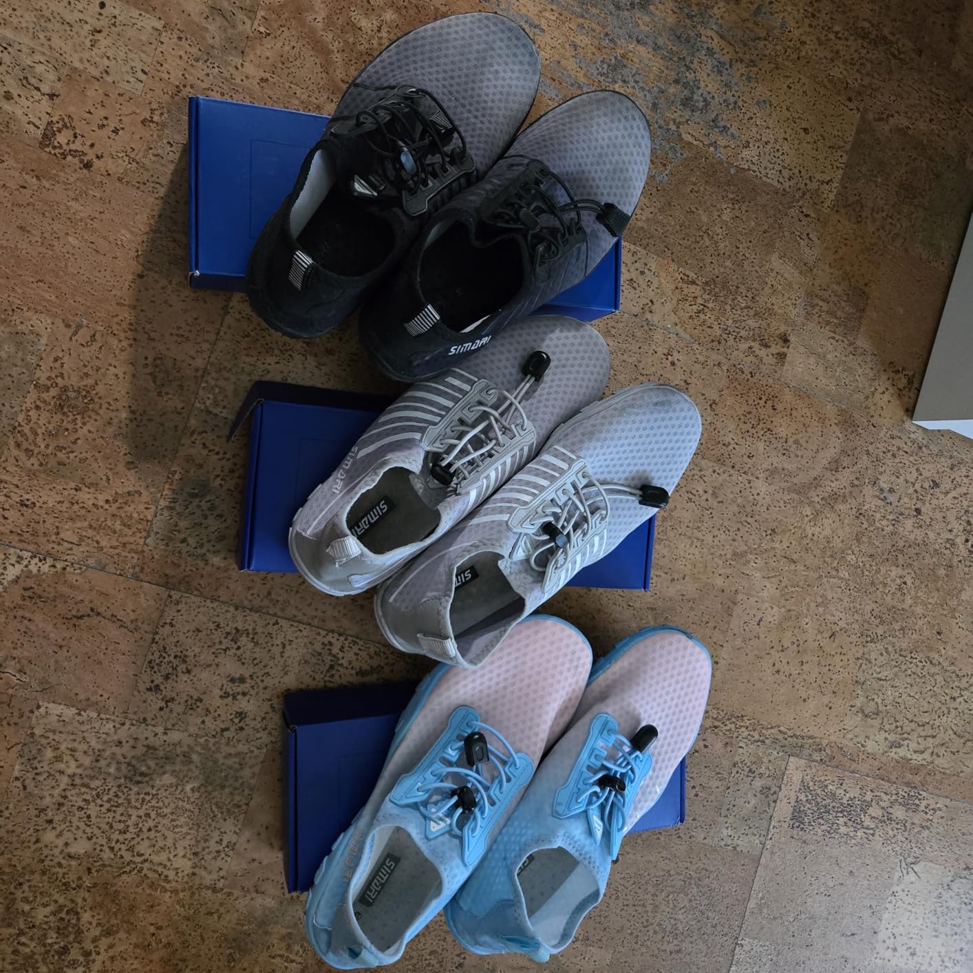 SIMARI Water Shoes for Women Men - Barefoot Quick-Dry Aqua Socks | Lightweight Swim Shoes for Surfing, Swimming, Beach Sports, Kayaking, Diving | Non-Slip Design customer photo 1