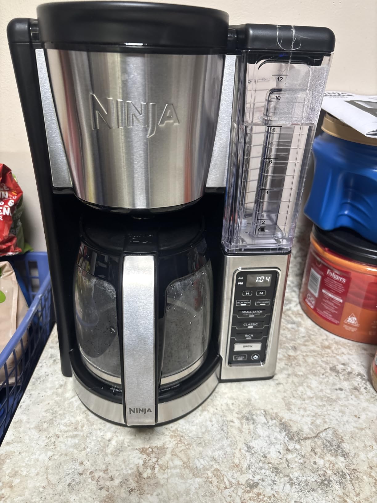 Ninja Fresh Brew Coffee Maker, 12 Cup Glass Carafe, Stainless Steel, CE251 customer photo 2