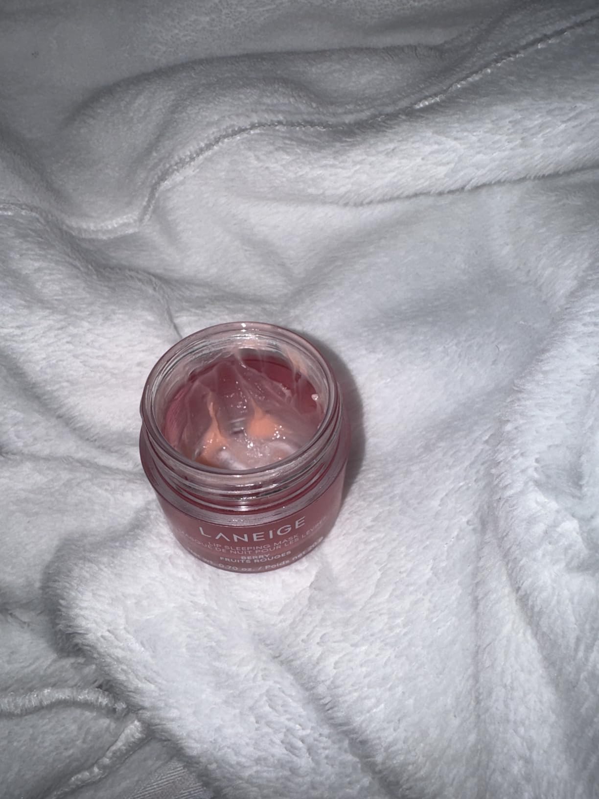 LANEIGE Lip Sleeping Mask: Korean Overnight Treatment For Dry Lips | Hydrating & Nourishing Overnight Lip Treatment Mask with Vitamin C, Shea & Murumuru Seed Butter customer photo 1