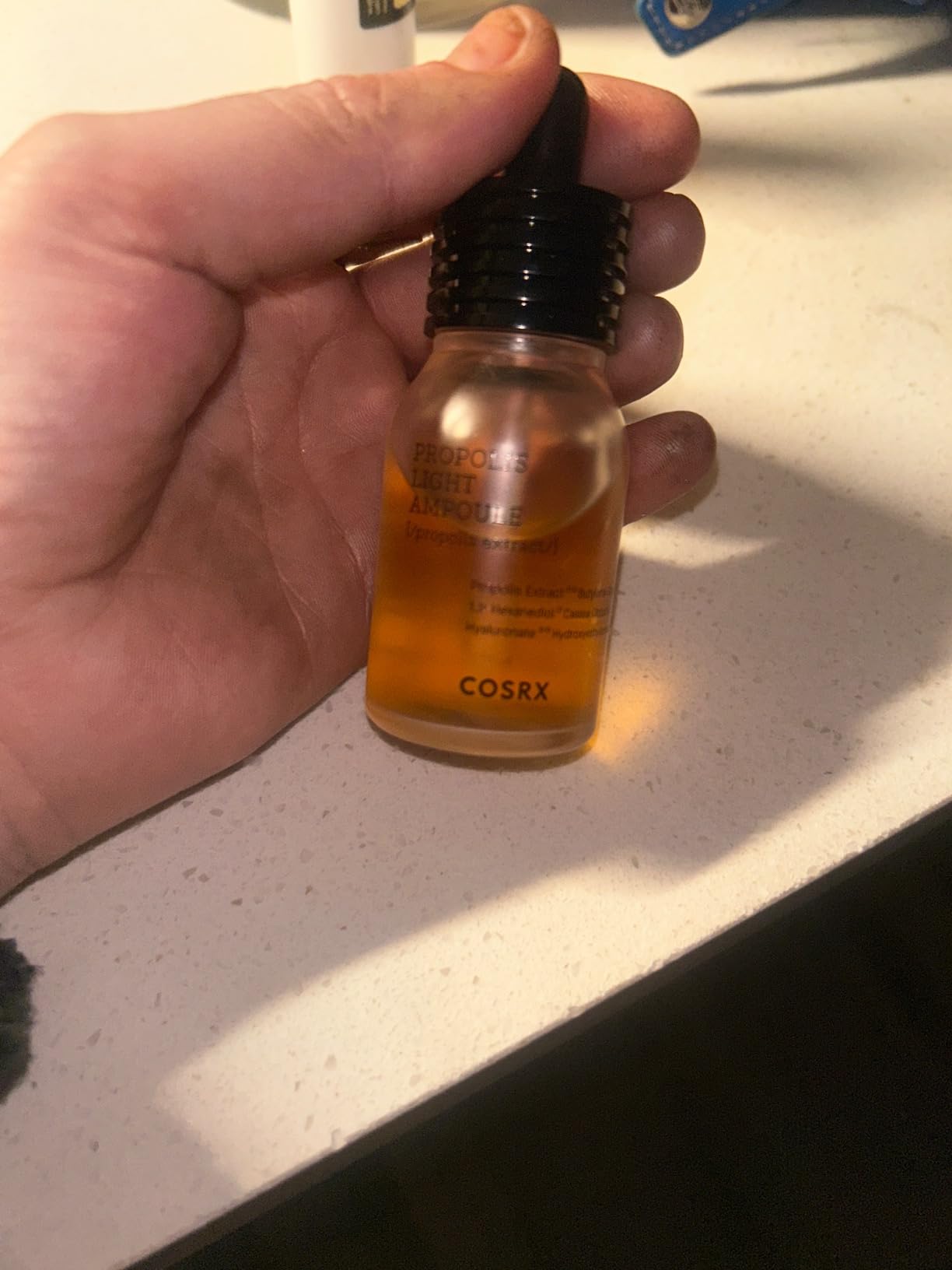 COSRX 73% Propolis Light Ampoule for Sensitive Skin, Fine Lines, 1.01fl.oz customer photo 2