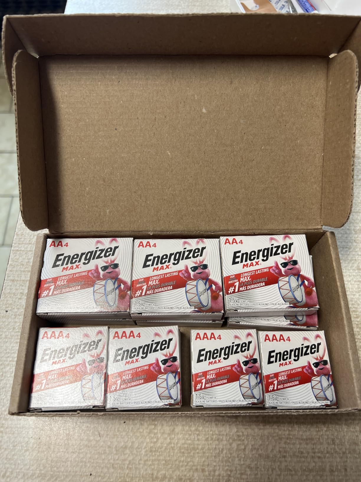 Energizer AA and AAA Batteries, 48 Count, Combo Pack Contains 24 Max Double A and 24 Max Triple A Batteries customer photo 2