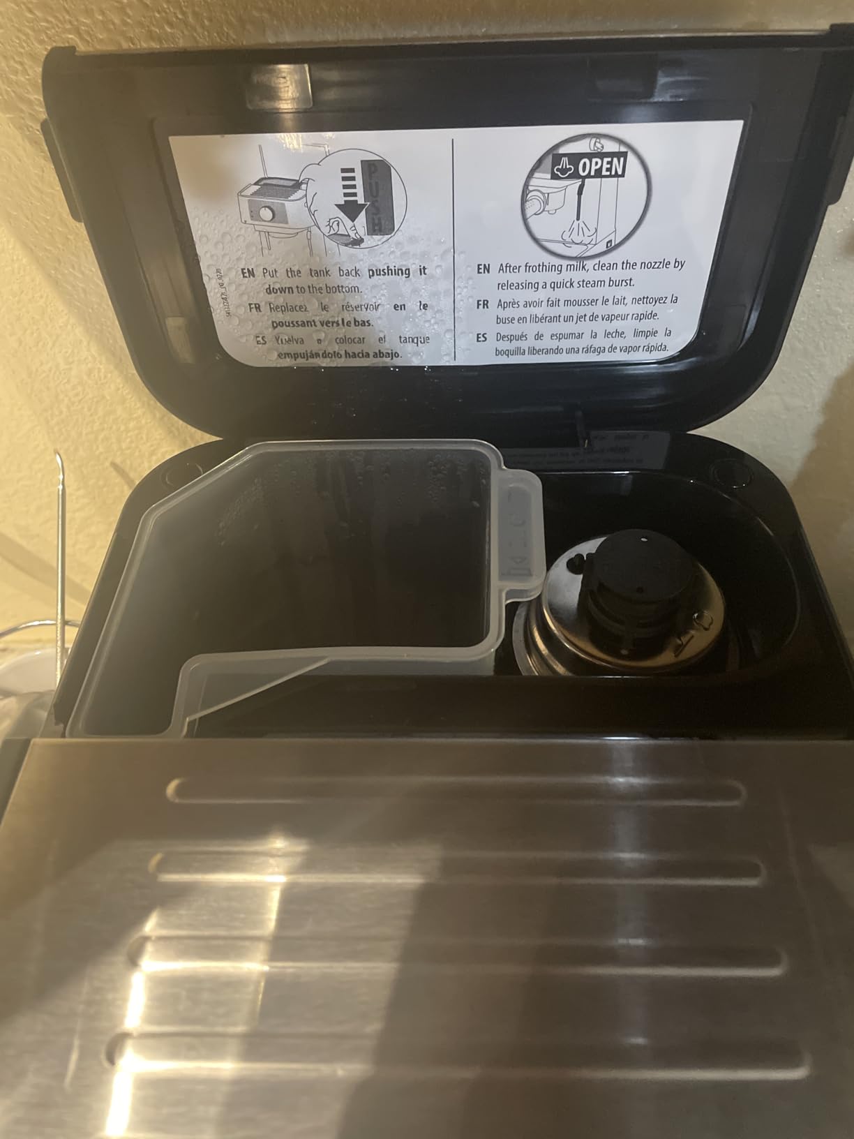 De'Longhi Stilosa Compact Manual Espresso Machine, Manual Milk Frother customer photo 1