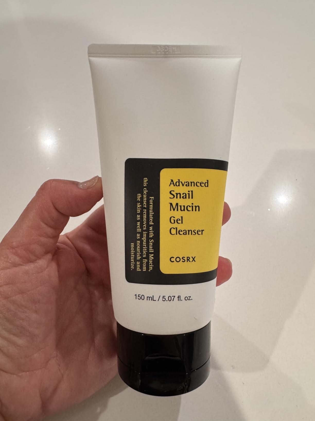COSRX Advanced Snail Mucin Gel Cleanser for Dull, Sensitive Skin 5.07 oz. customer photo 1