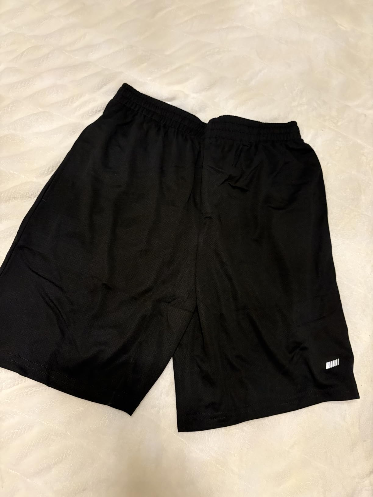 Amazon Essentials Men's Athletic Basketball Gym Shorts, Breathable Moisture Wicking, Loose-Fit Performance Tech, Pack of 2 customer photo 1