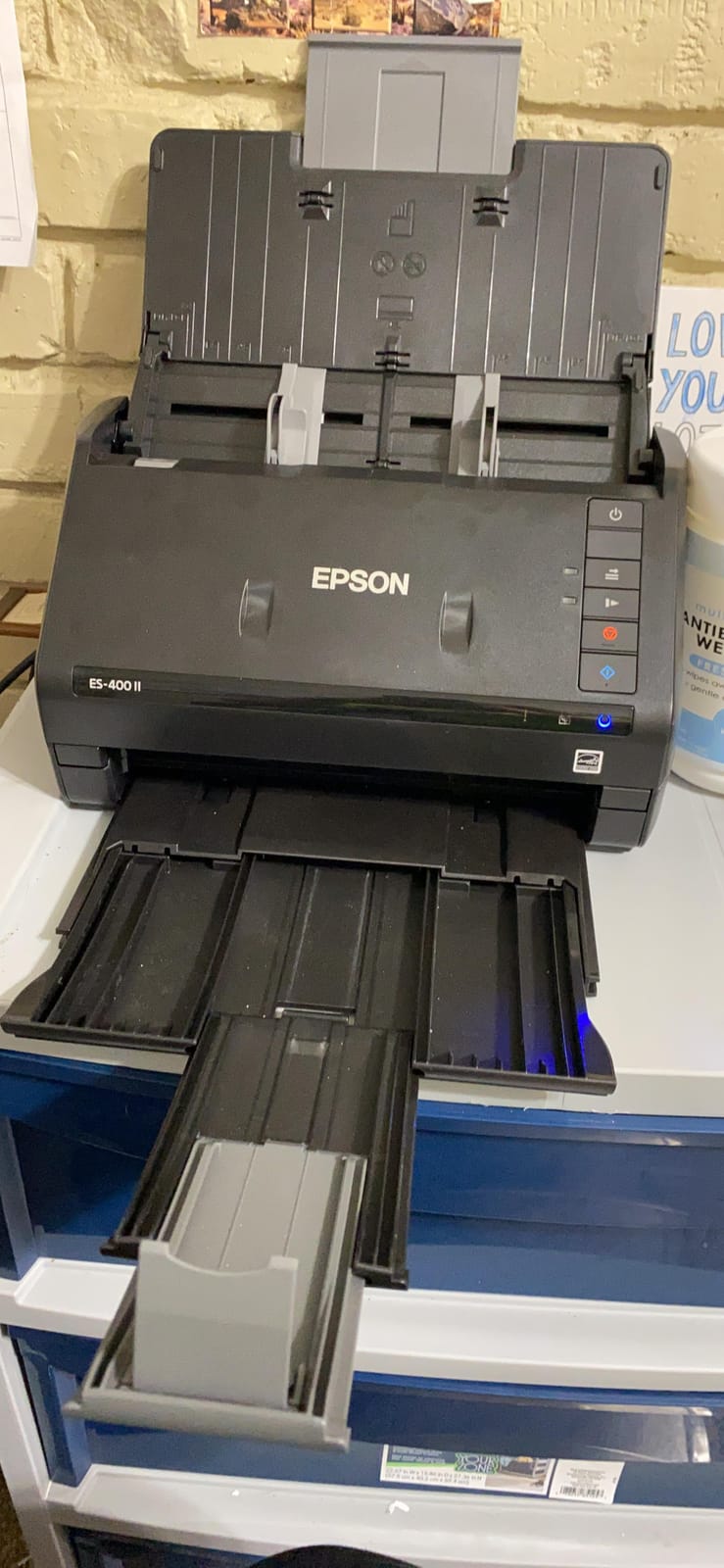 Epson Workforce ES-400 II High-Speed Color Duplex Desktop Document Scanner customer photo 1