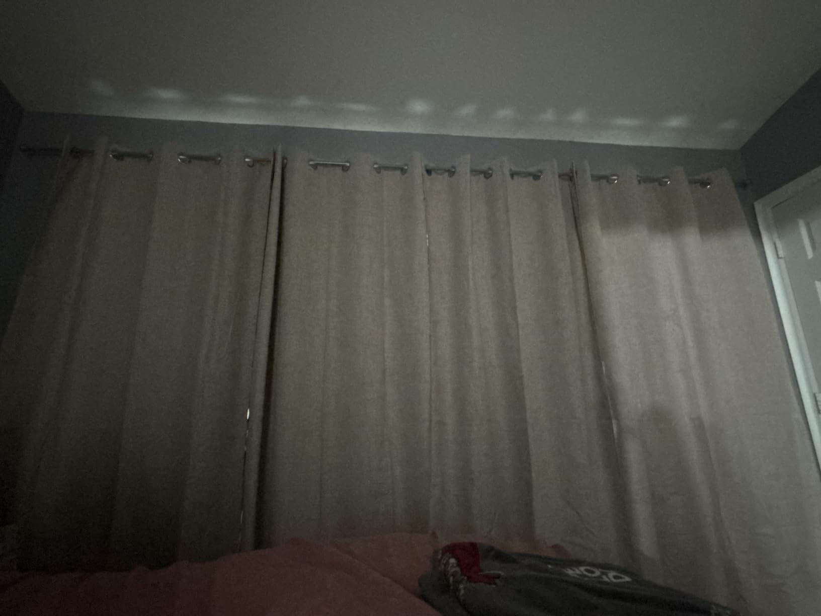 MIULEE 100% Blackout Linen Curtains for Bedroom 52x84 Inches Natural Beige customer photo 1