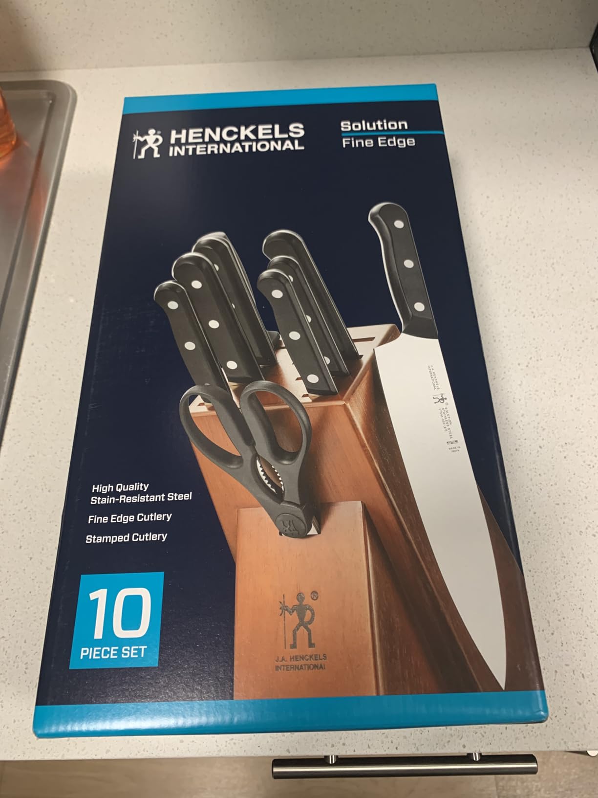 Henckels Solution 7-Pc Knife Set, Razor-Sharp, German Engineered customer photo 2
