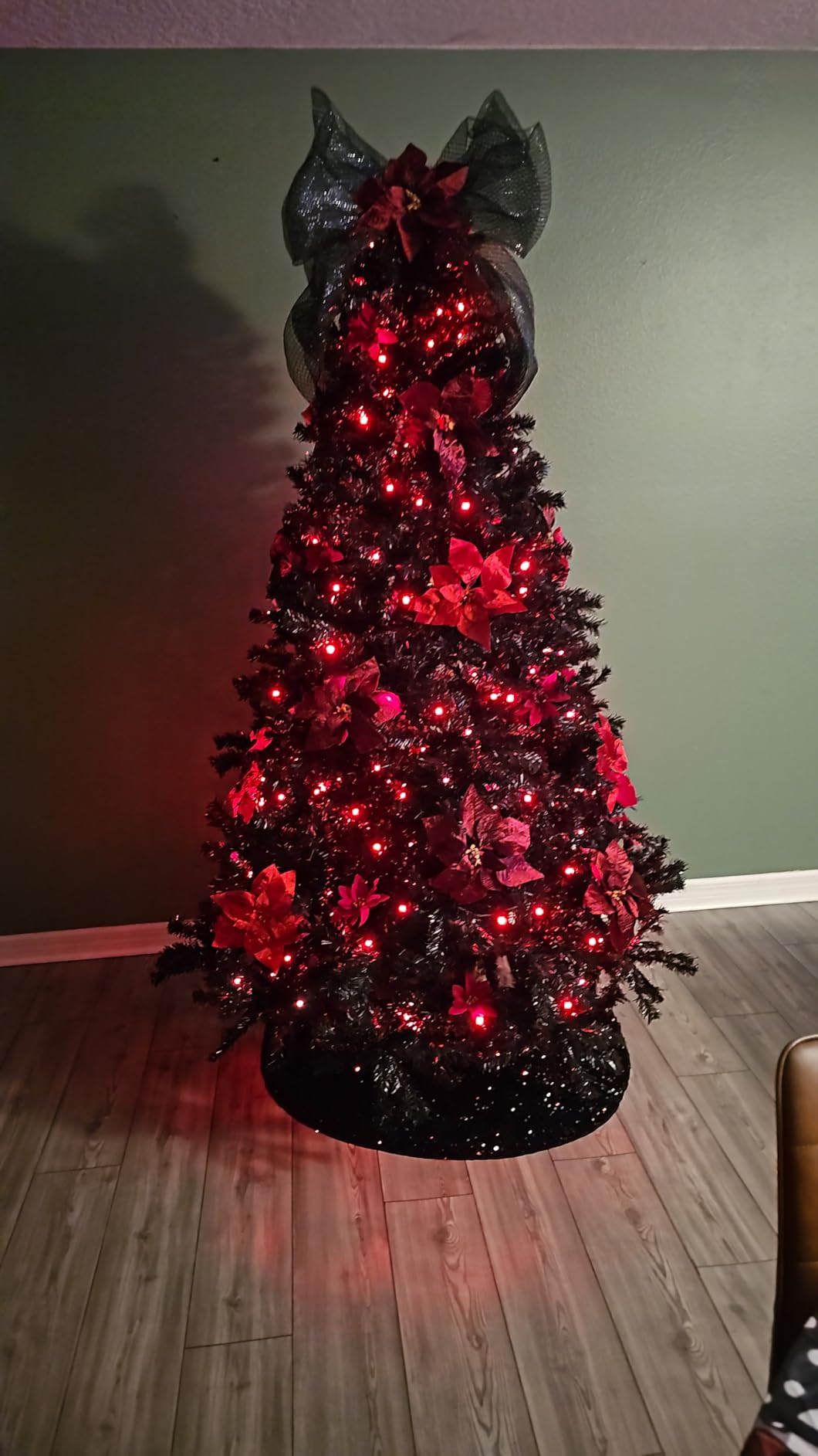 Brizled Halloween Lights Outdoor, 95.14ft 240 LED Purple & Orange Lights customer photo 1